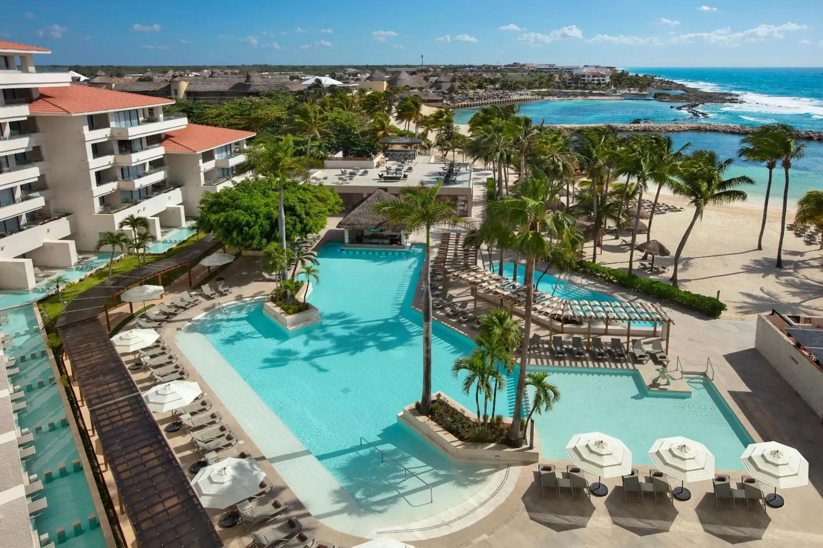 Pool View in Dreams Aventuras Riviera Maya