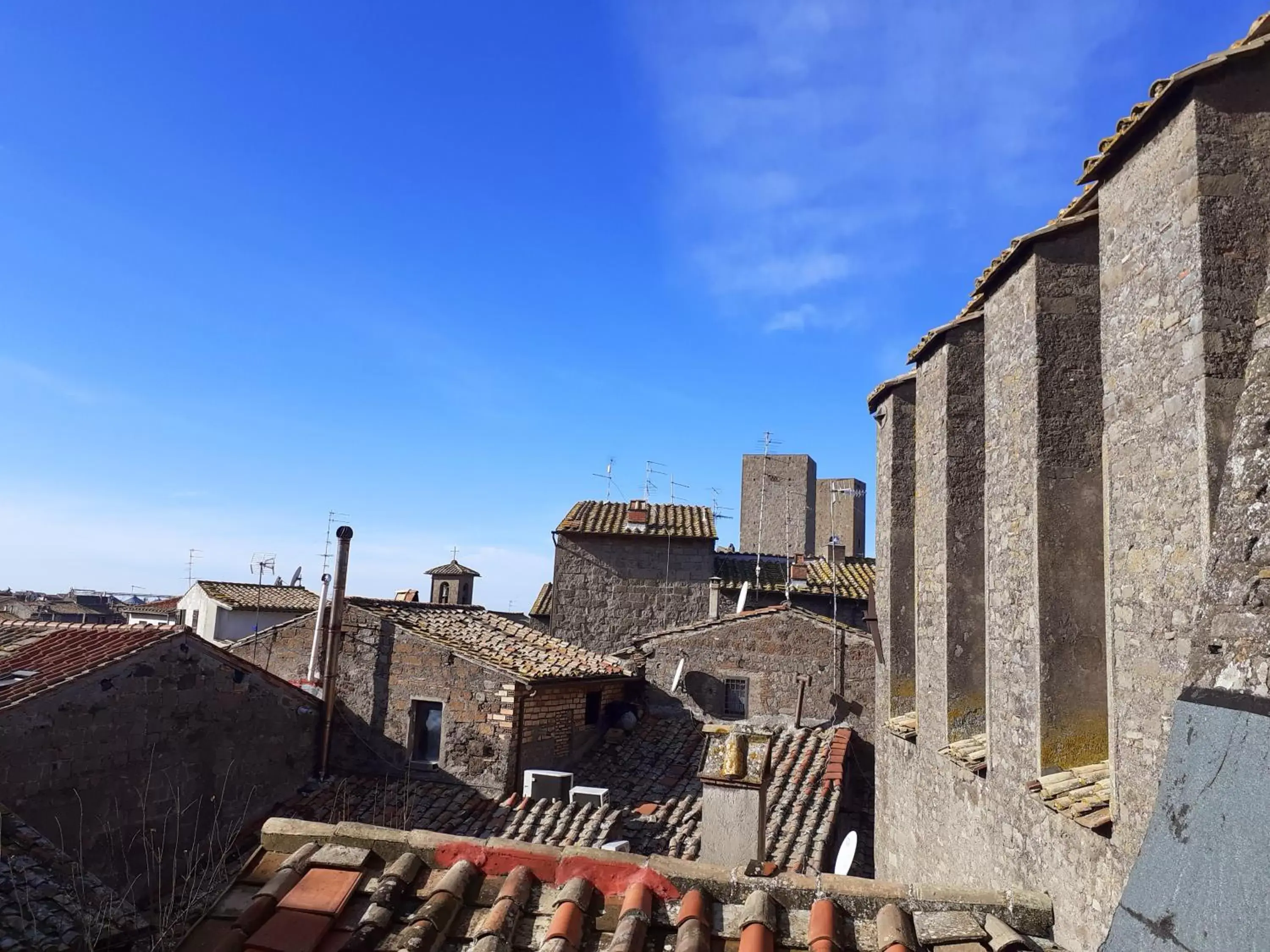 City view in Viterbo Antica