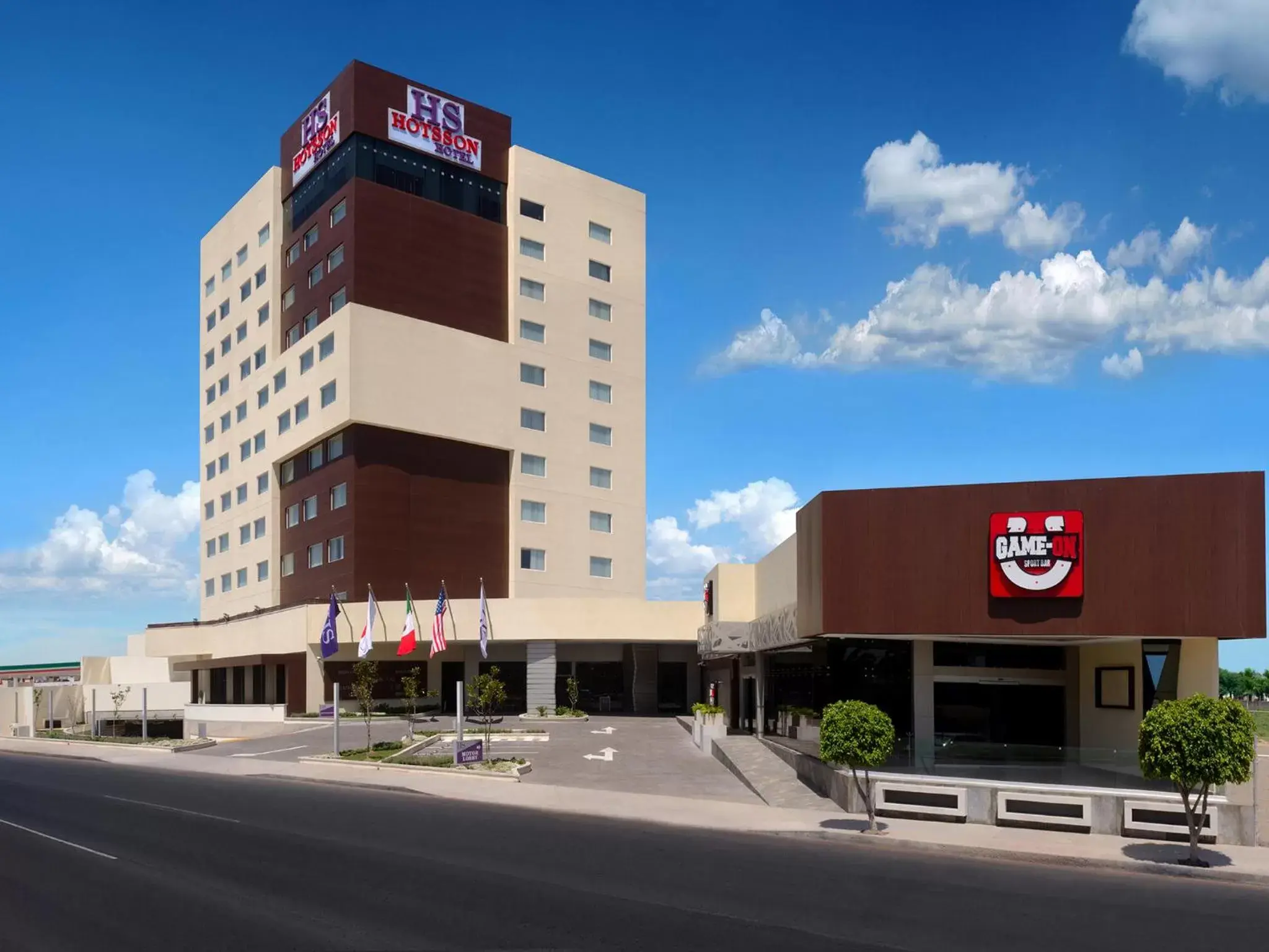 Facade/entrance in HS HOTSSON Hotel Irapuato