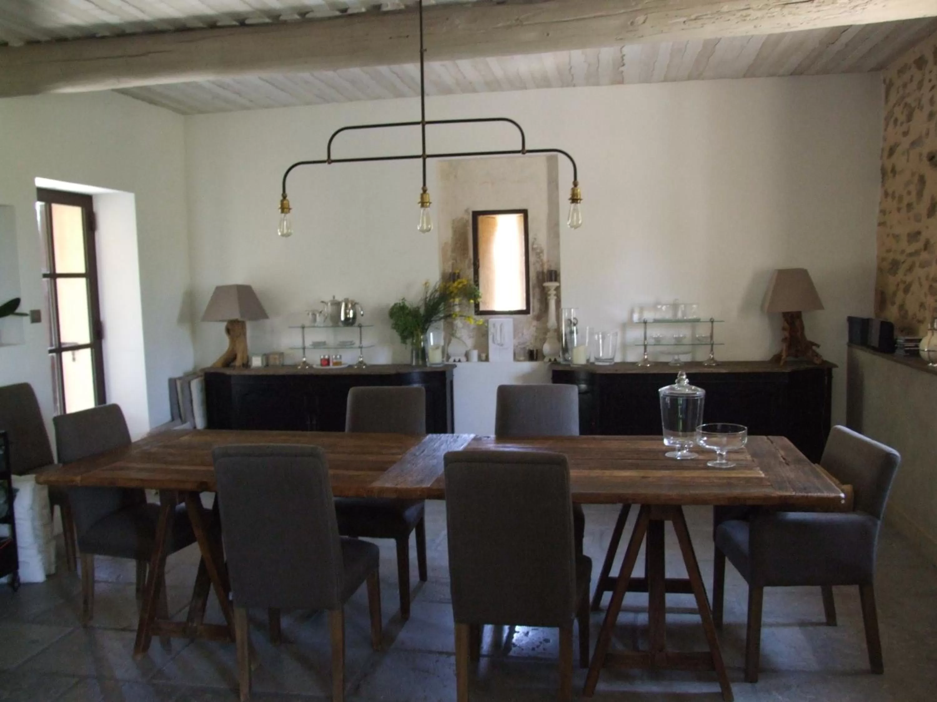 Dining area in La bergerie de Nano