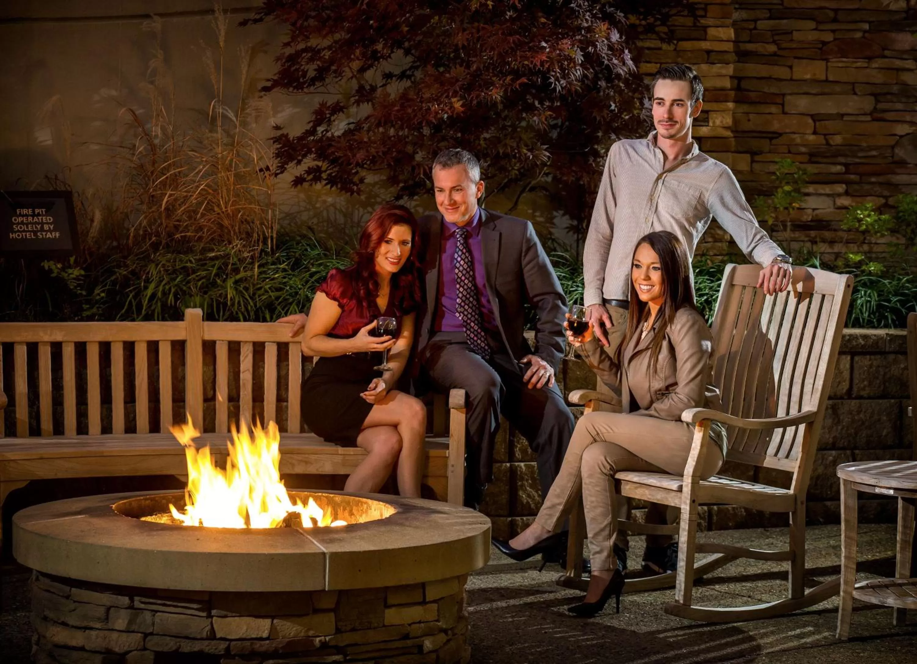 Property building in Hampton Inn Wheeling