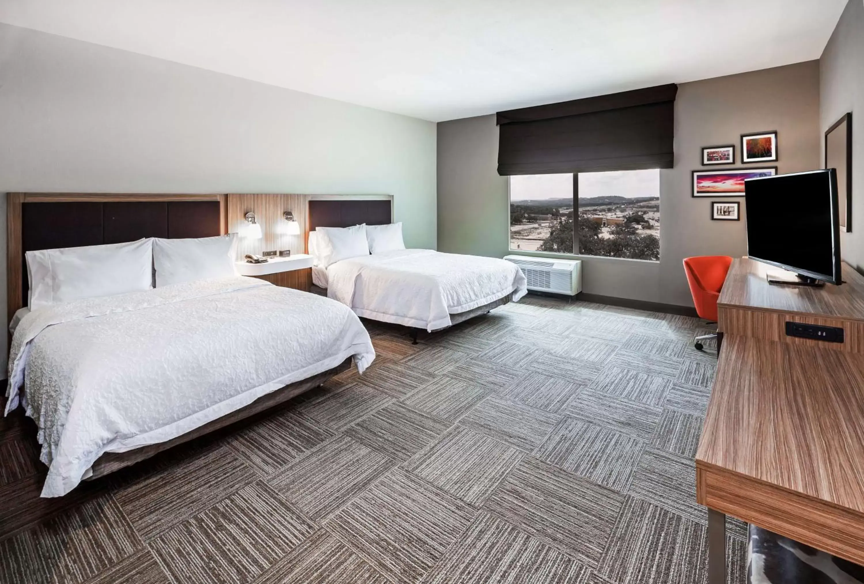 Queen Room with Two Queen Beds and View - Non-Smoking in Hampton Inn By Hilton Bulverde Texas Hill Country Queen Room with Two Queen Beds and View - Non-Smoking in Hampton Inn By Hilton Bulverde Texas Hill Country
