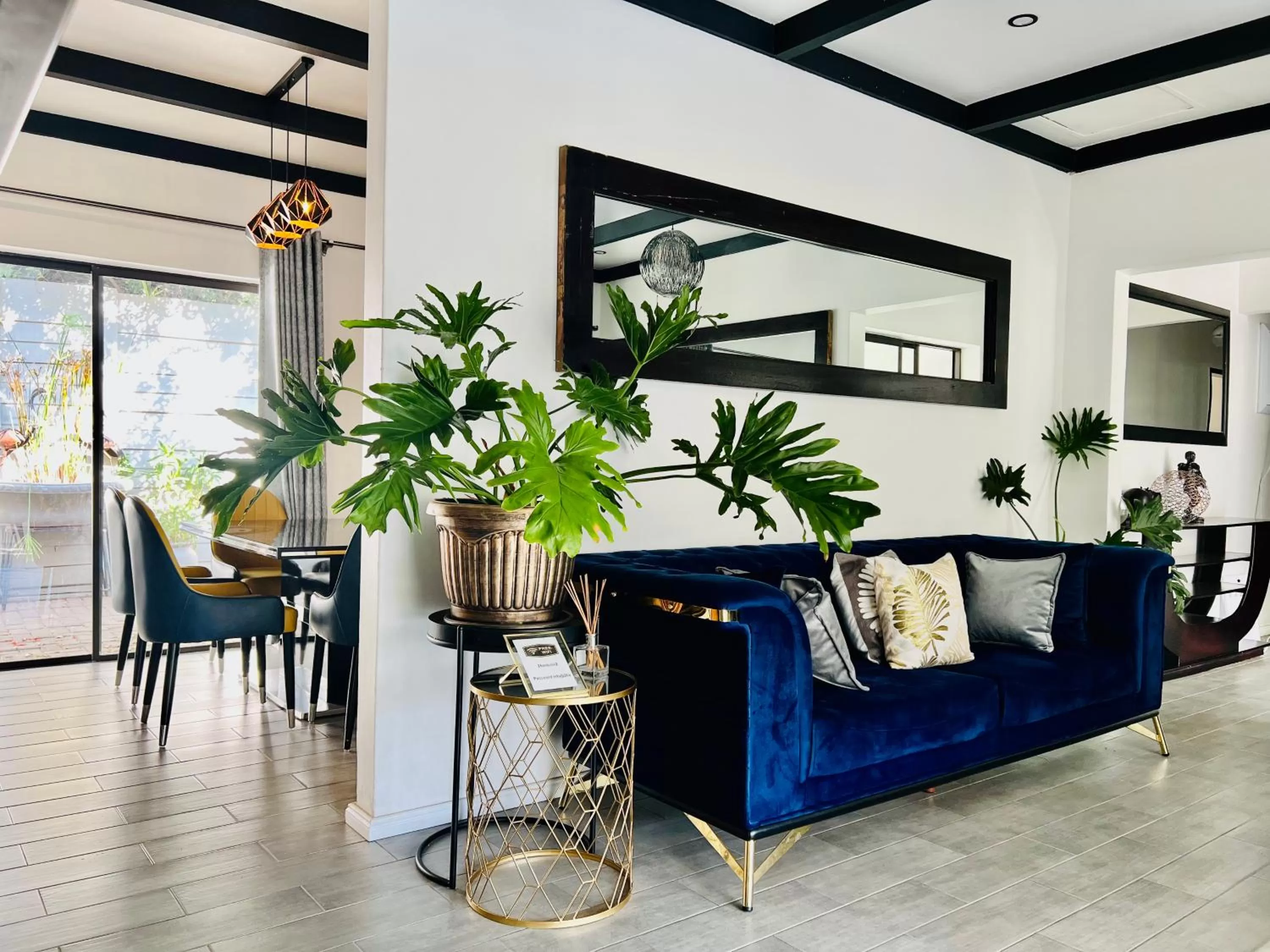 Seating Area in 24 On Basil Inventive suites