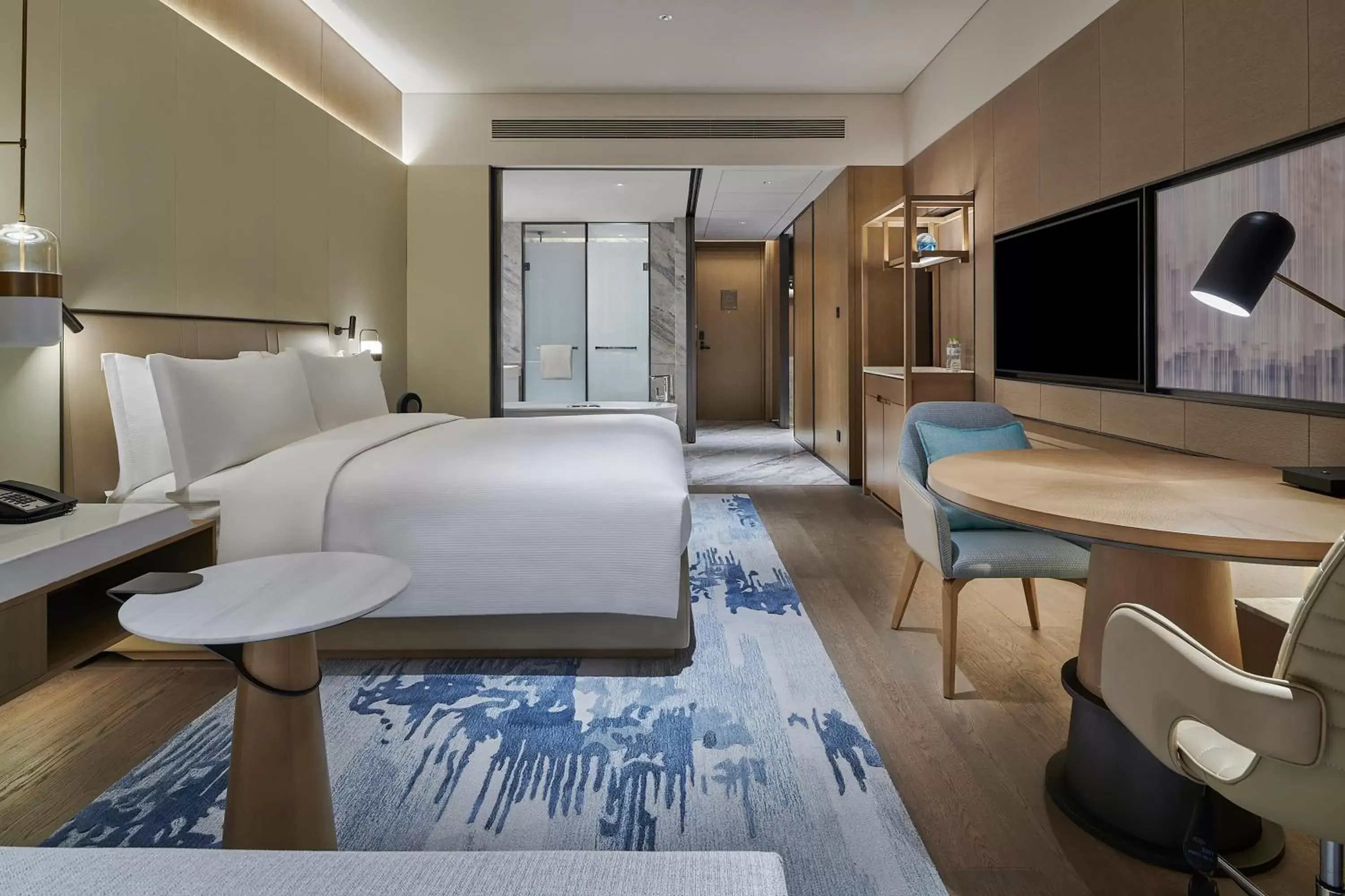 Bed in Hilton Chongqing Liangjiang New Area