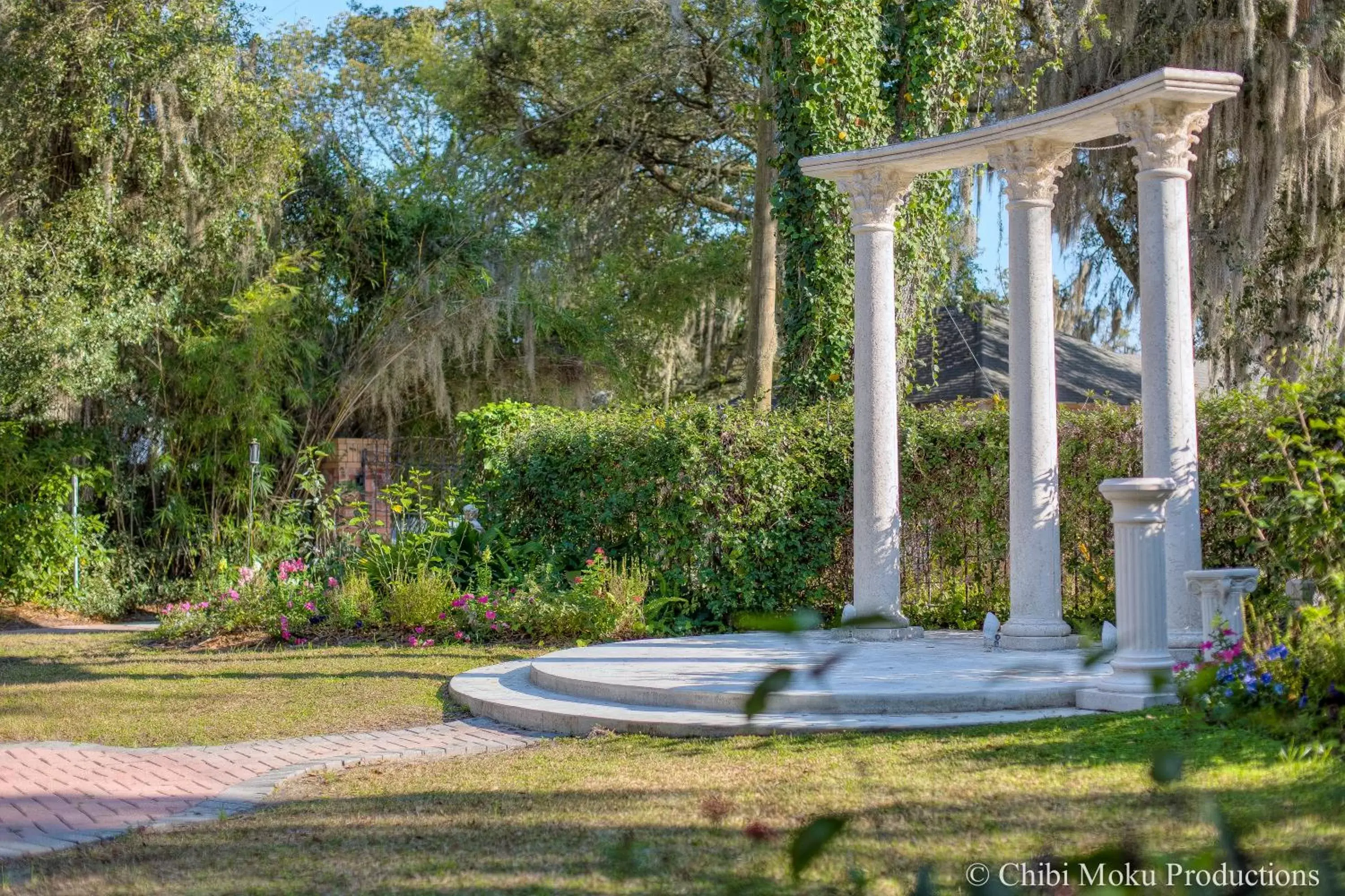 Garden in Sweetwater Branch Inn