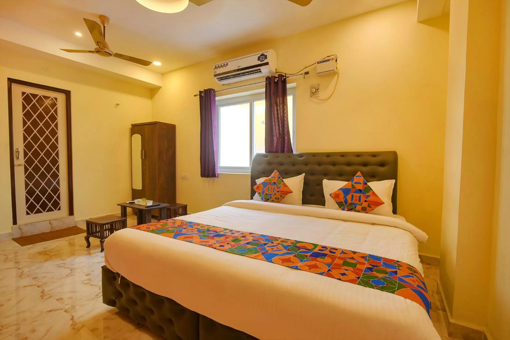 Photo of the whole room, Bed in FabHotel The Fortune Inn