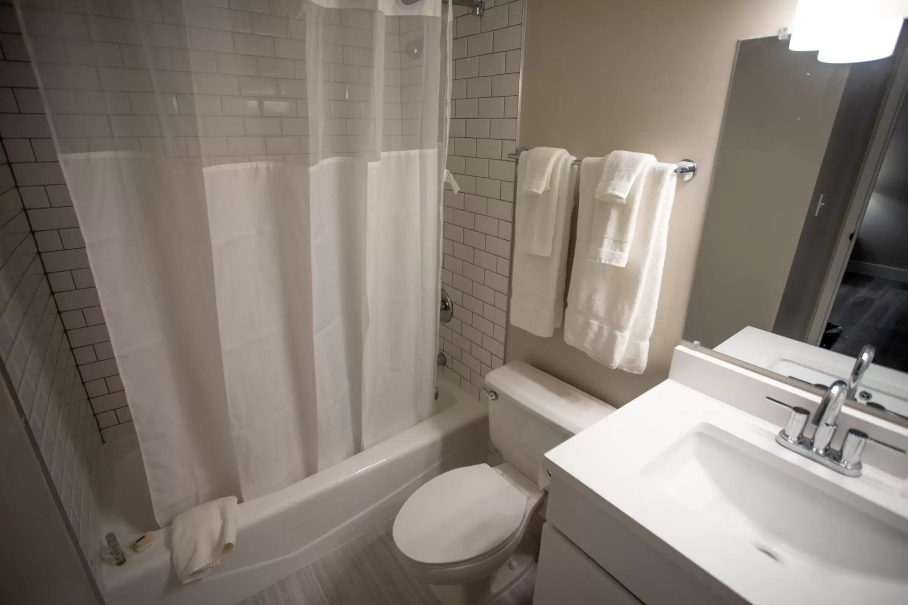 Bathroom in Georgetown Residences by LuxUrban