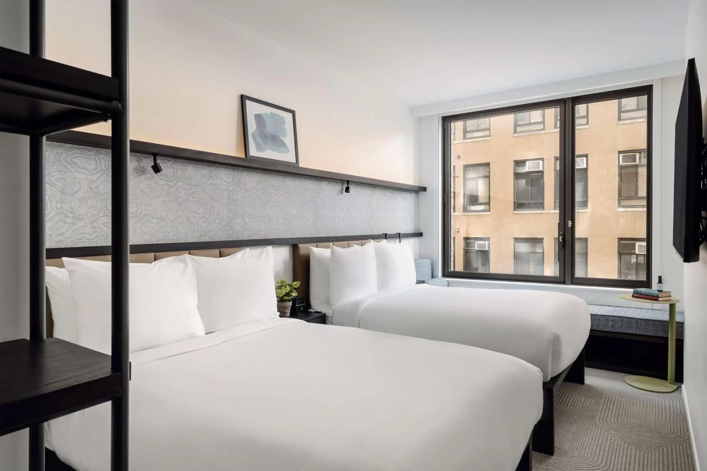 View (from property/room), Bed in Arlo Midtown