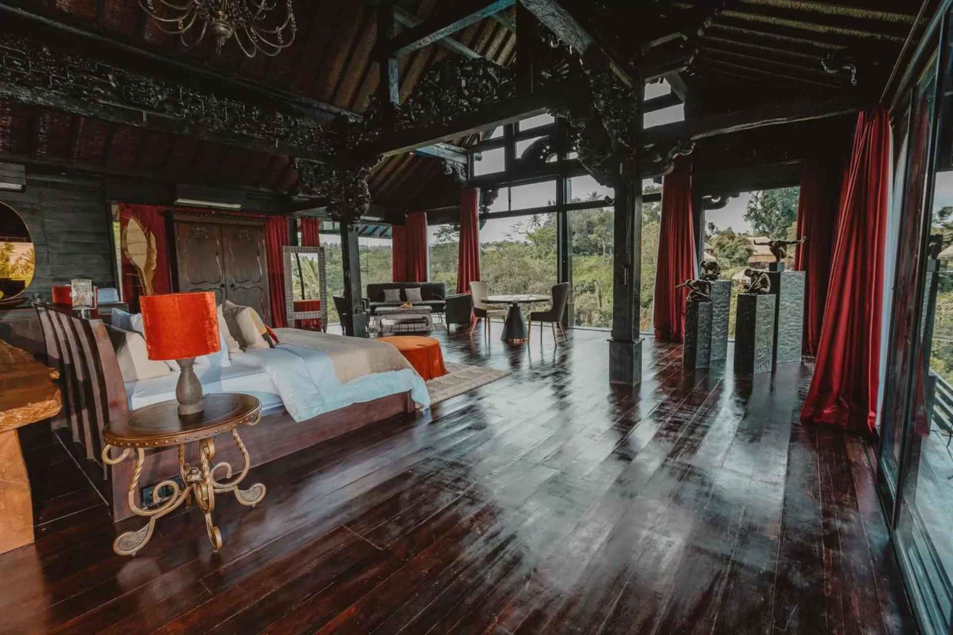 Bed in Villa Cella Bella Ubud