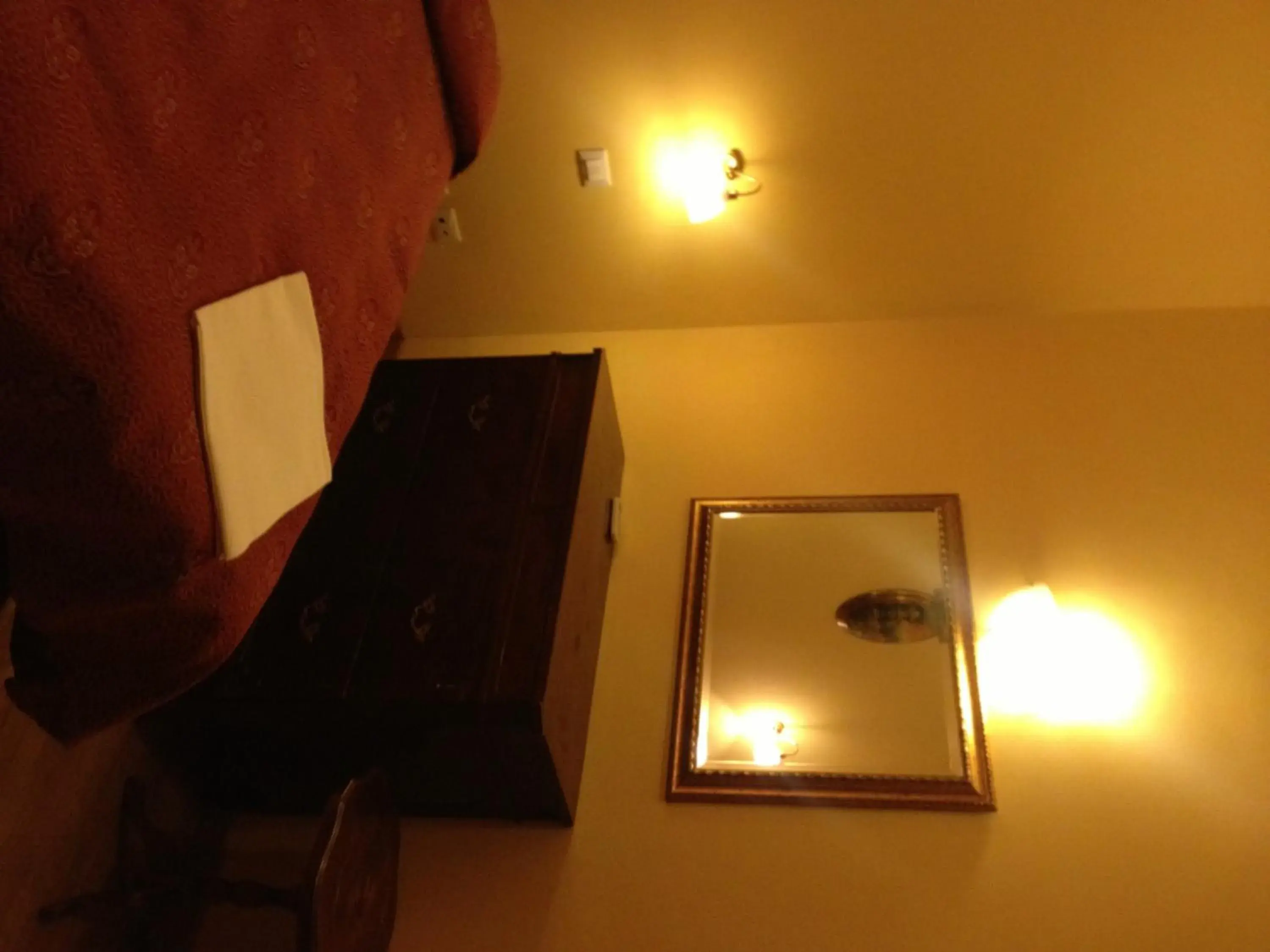 Decorative detail, Bed in Hotel Termini