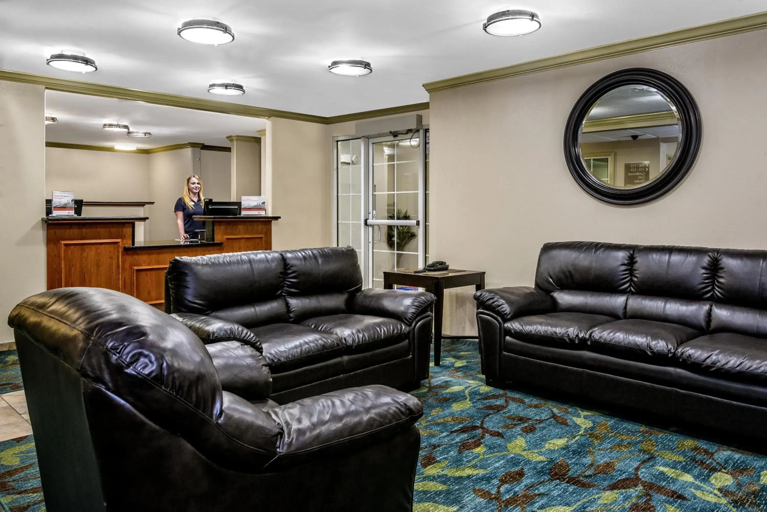 Property building, Seating Area in Candlewood Suites Galveston