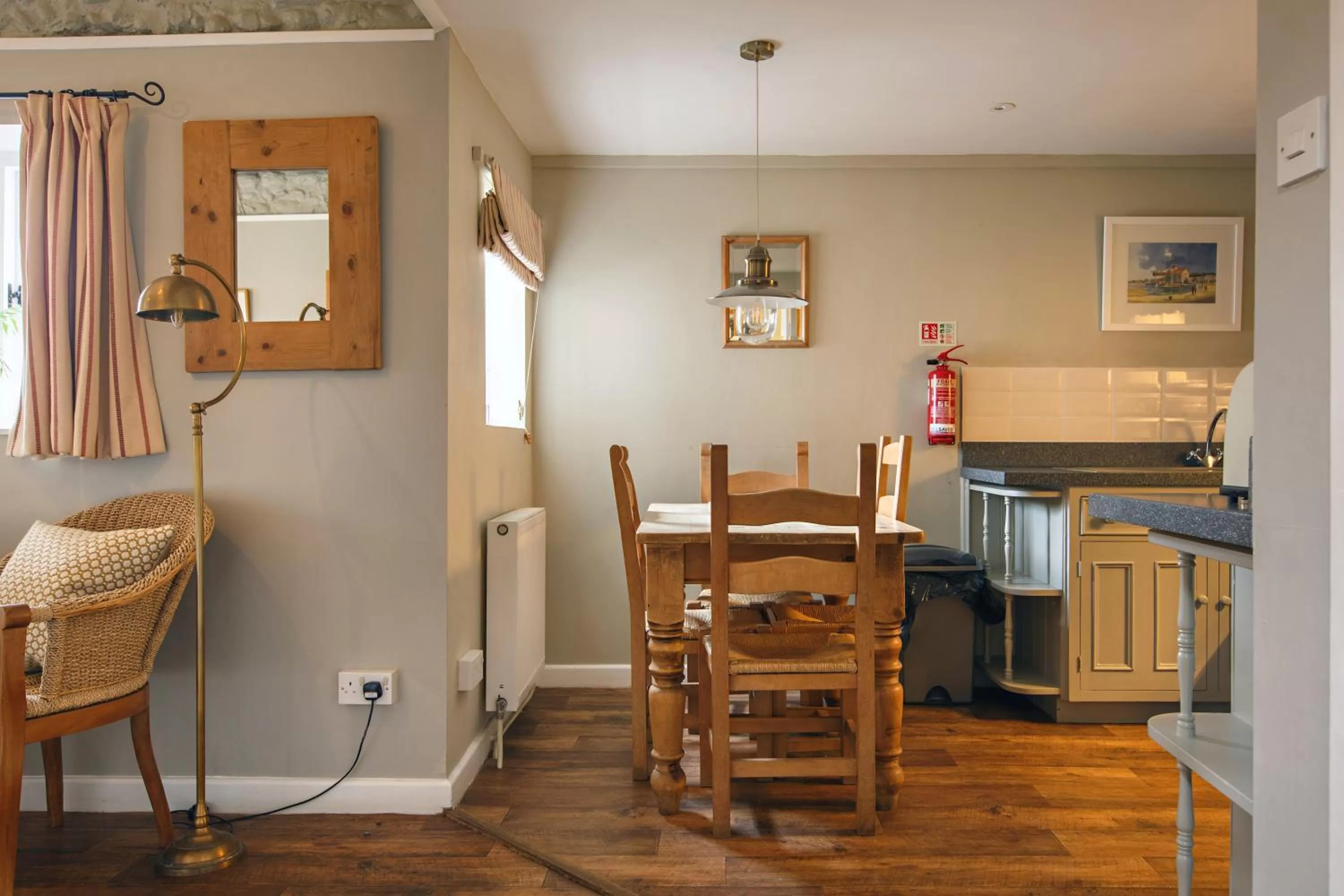 Bedroom, Dining Area in Cley Windmill