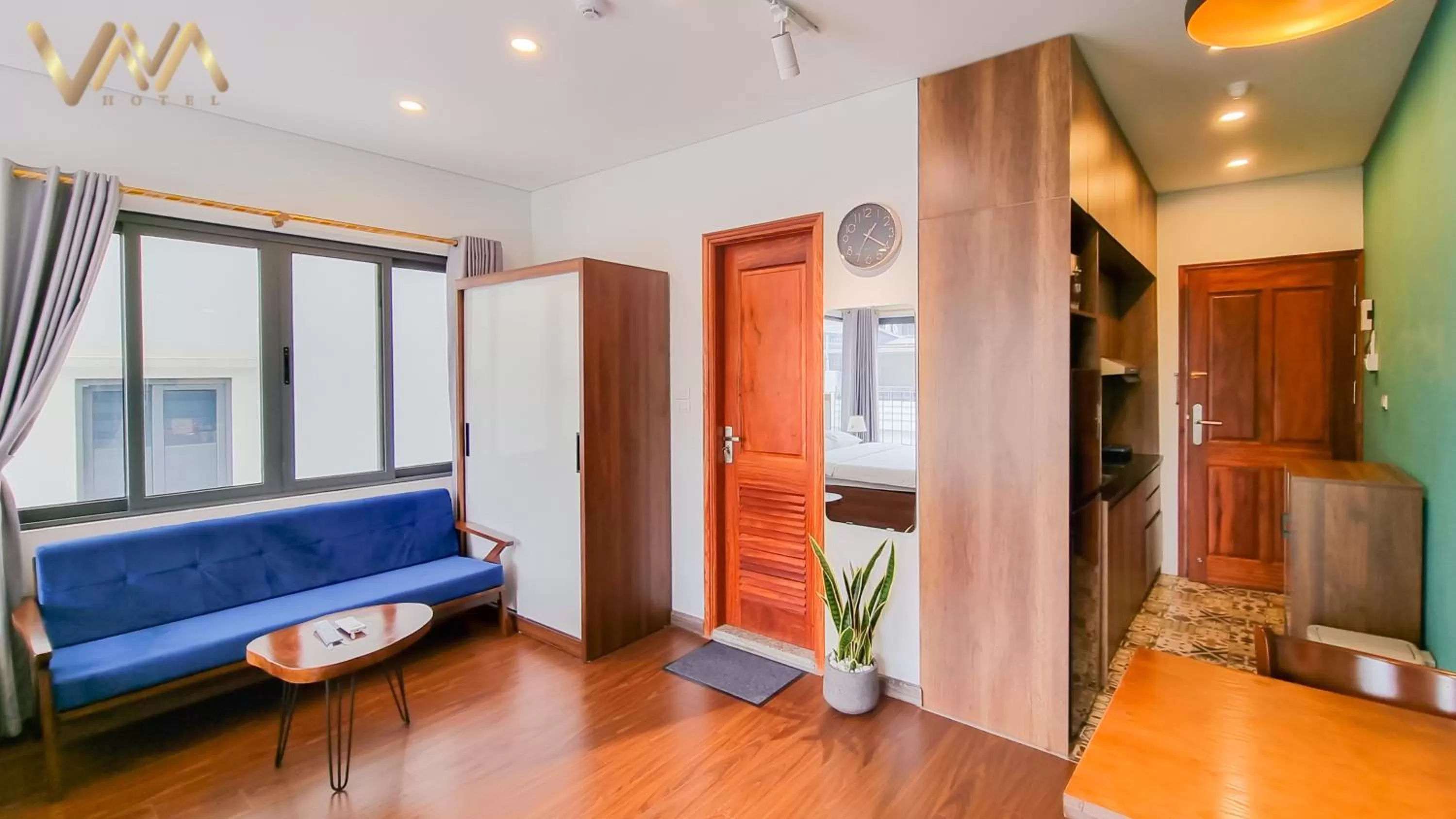 Living room, Bed in VNAHOMES Serviced Apartment