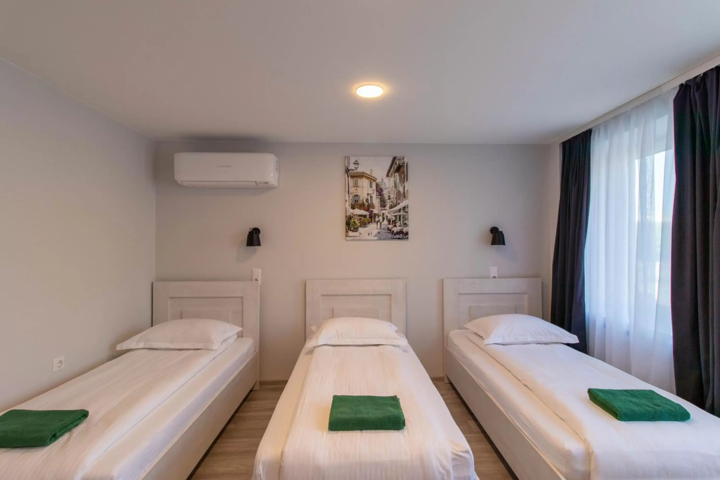 Comfort Quadruple Room in Dzukija Hotel Comfort Quadruple Room in Dzukija Hotel