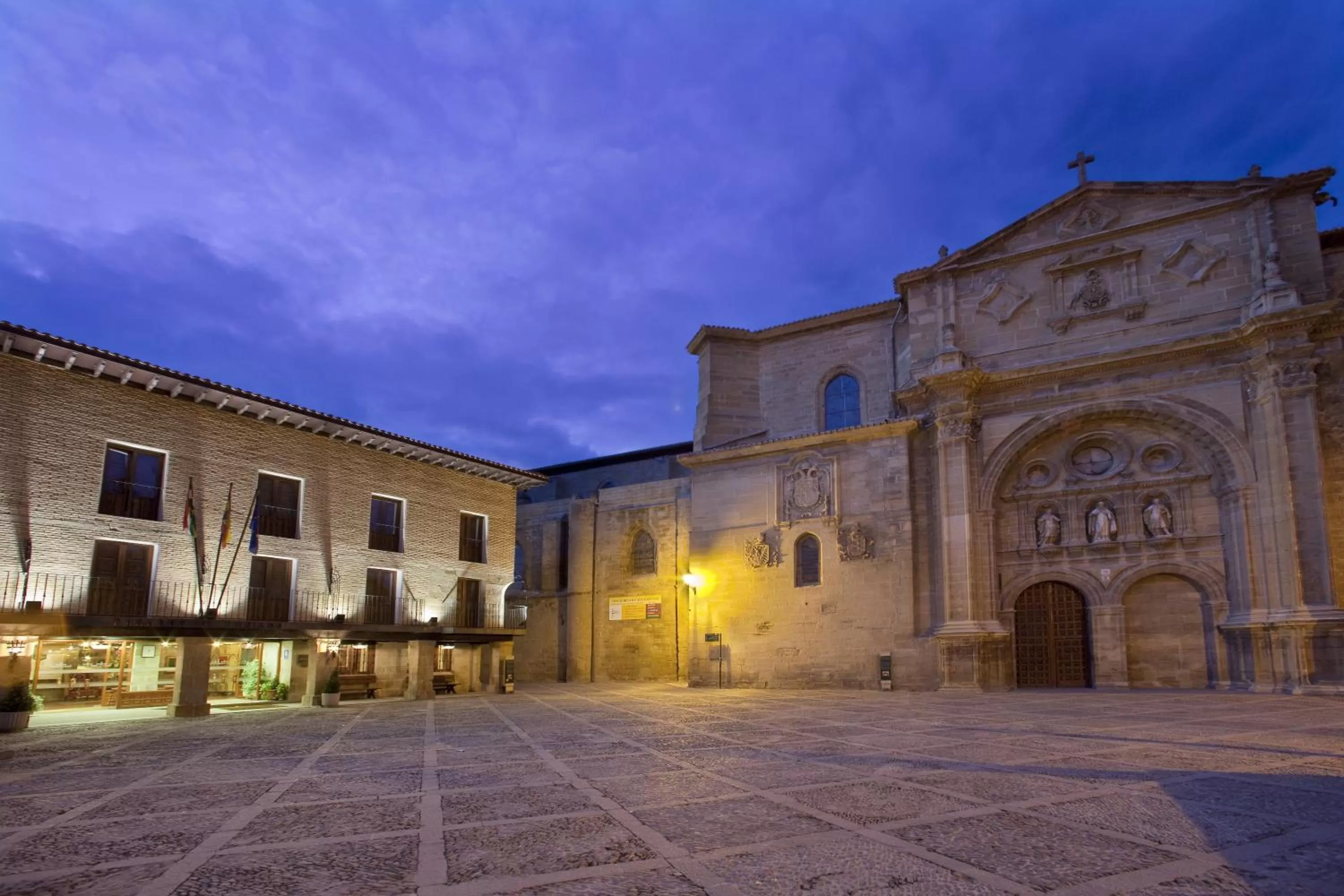 Facade/entrance in Parador de Santo Domingo de la Calzada