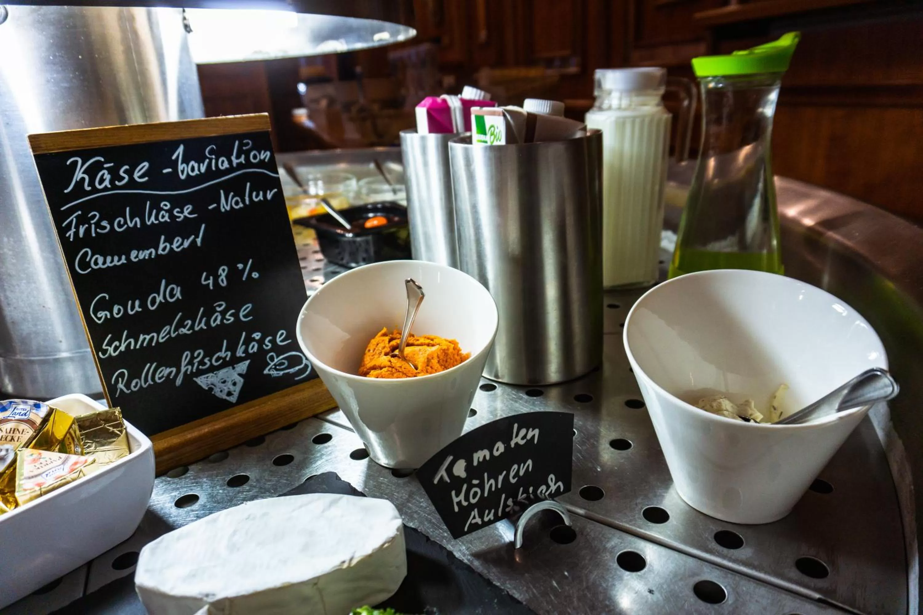 Continental breakfast in Berghotel Steiger - Erzgebirge