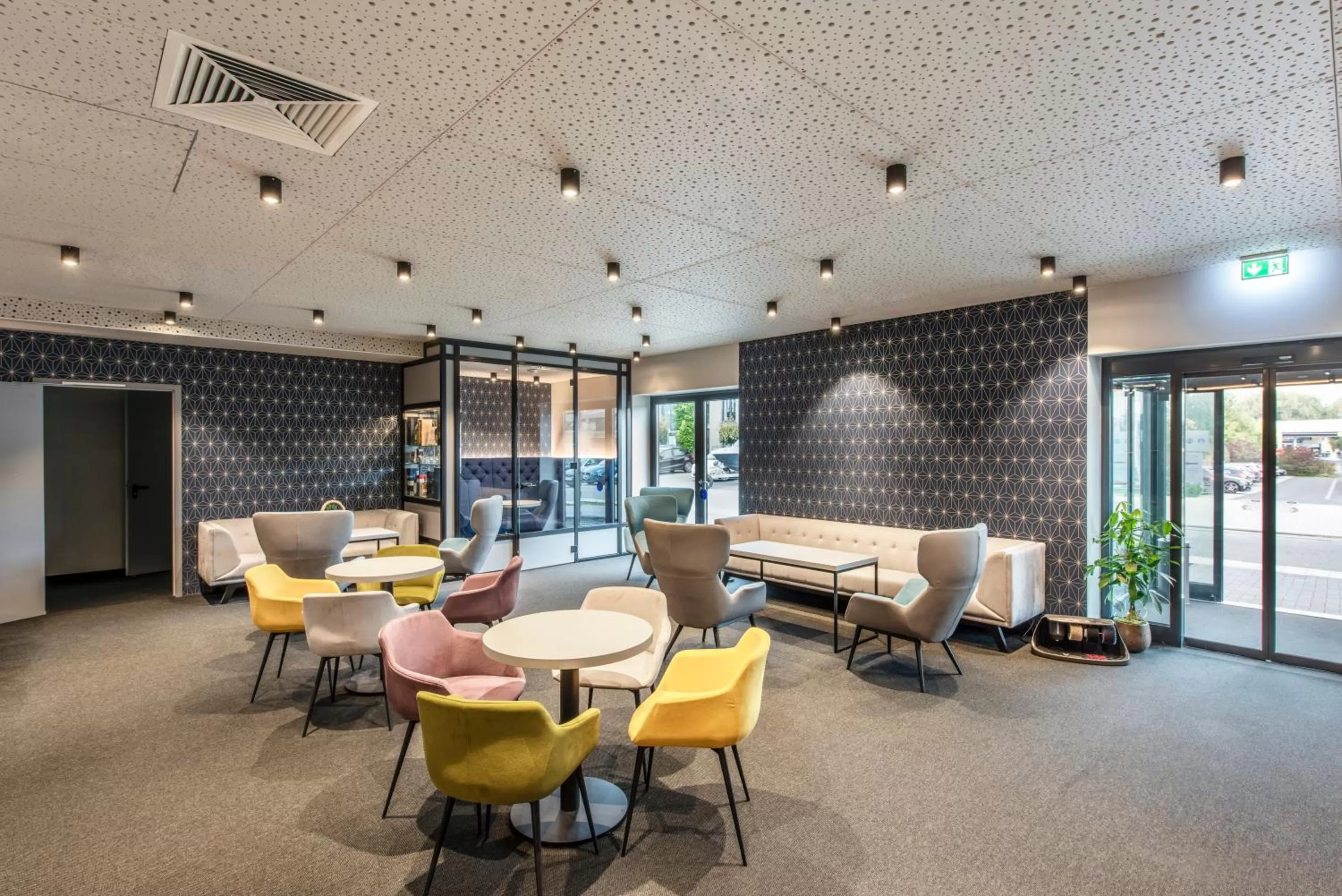 Lobby or reception in Hotel Adler Münster