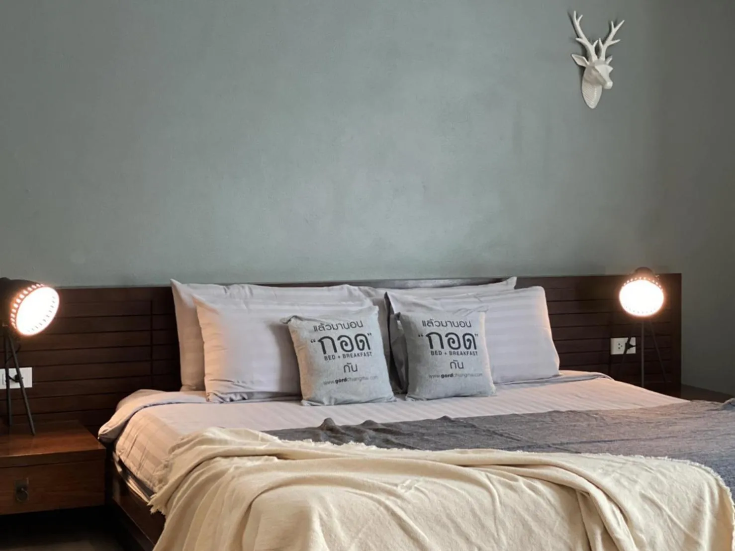 Bed in Gord ChiangMai Hotel