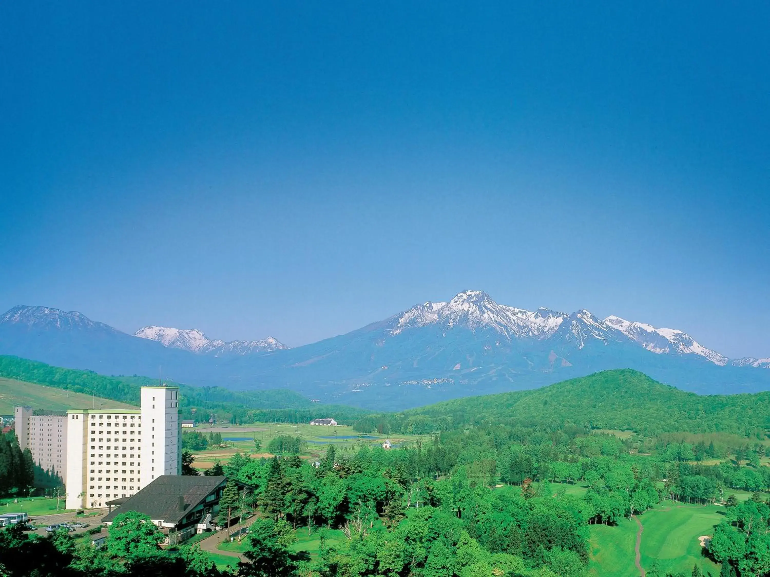 Natural landscape, Mountain View in APA Hotel & Resort Joetsu Myoko