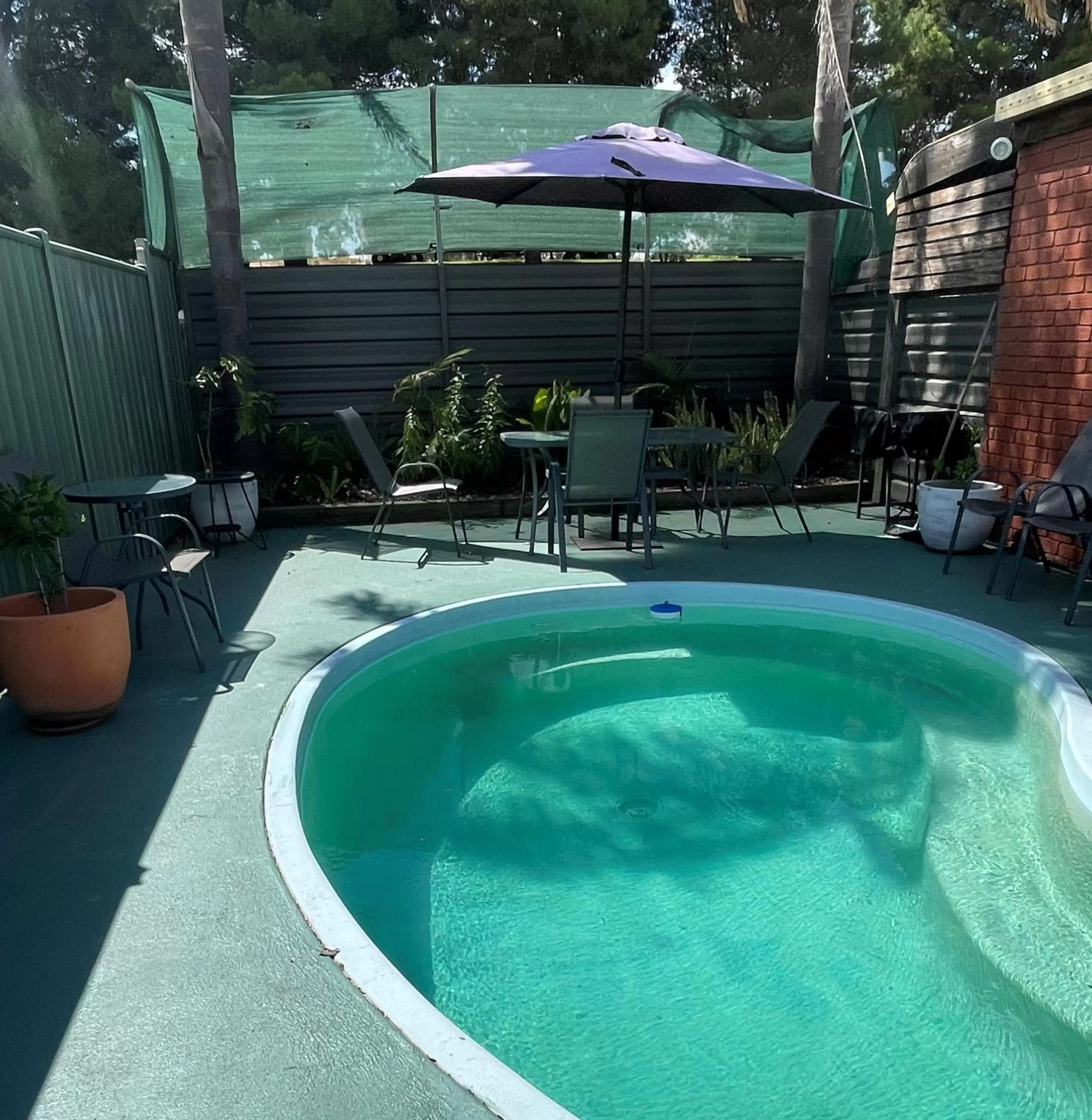 Swimming pool in Country Roads Motor Inn