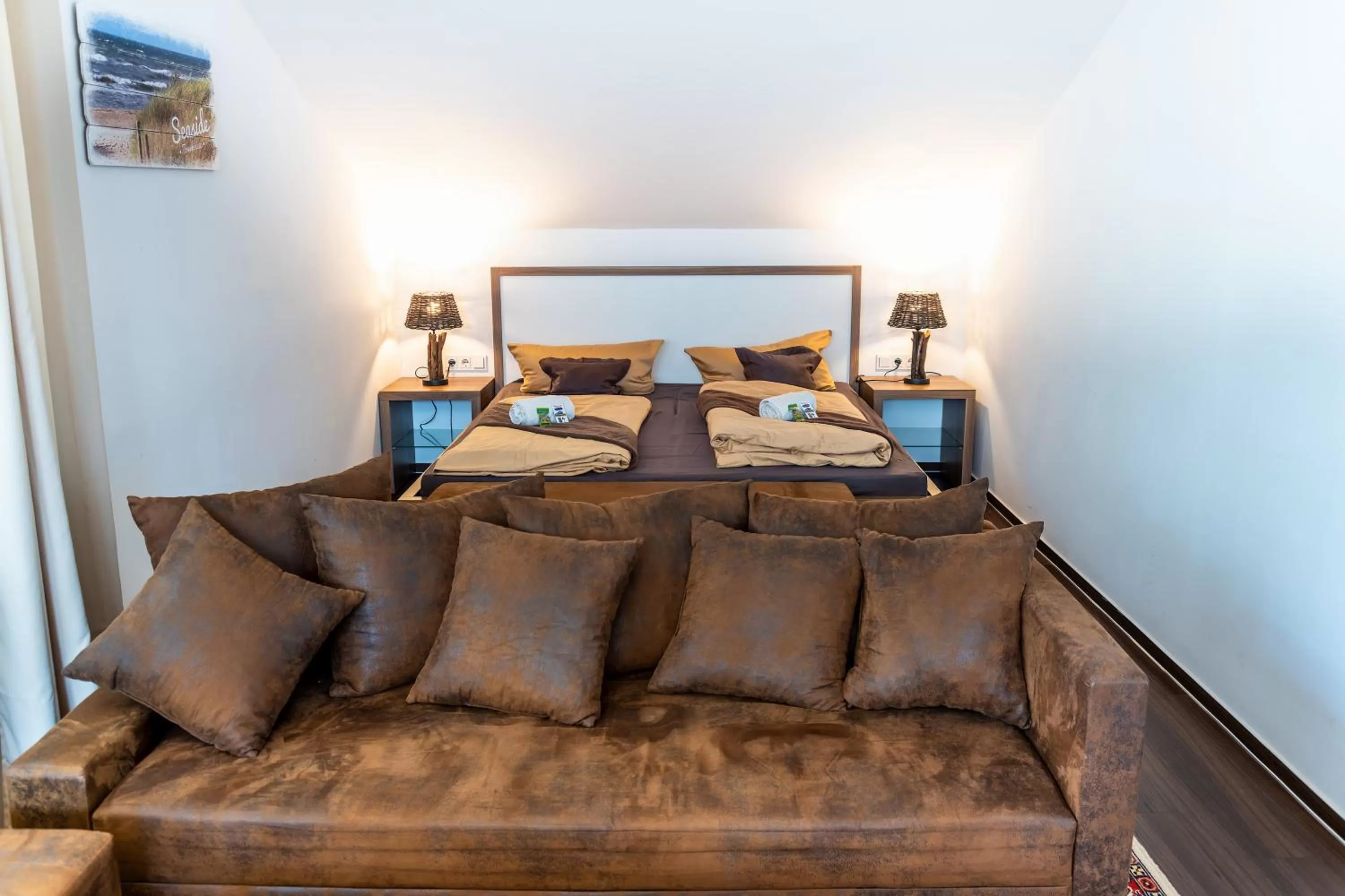 Bed in Seaside-Townhouse