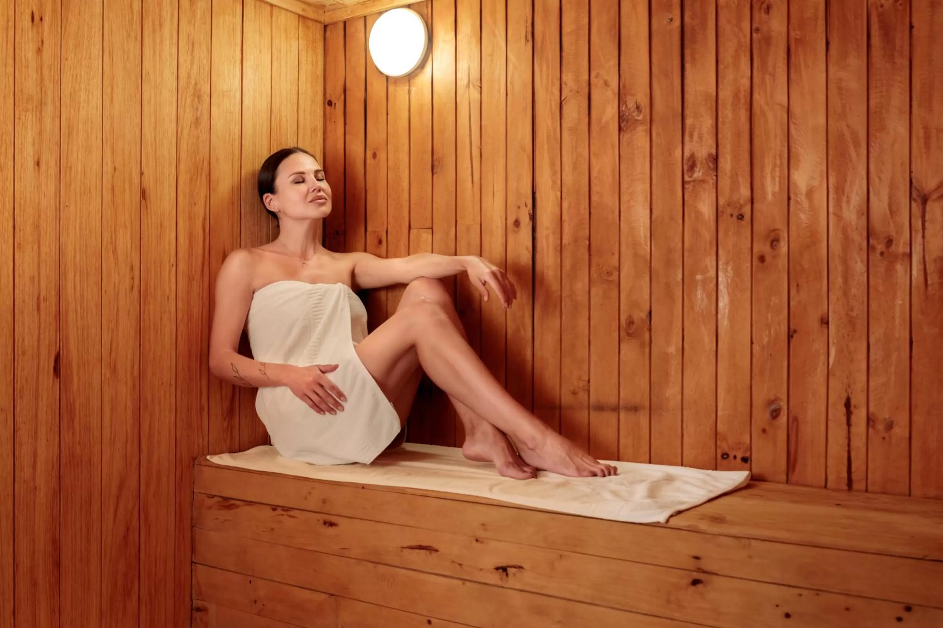 Sauna in Luna Volcán, Adventure SPA - formerly Luna Runtún