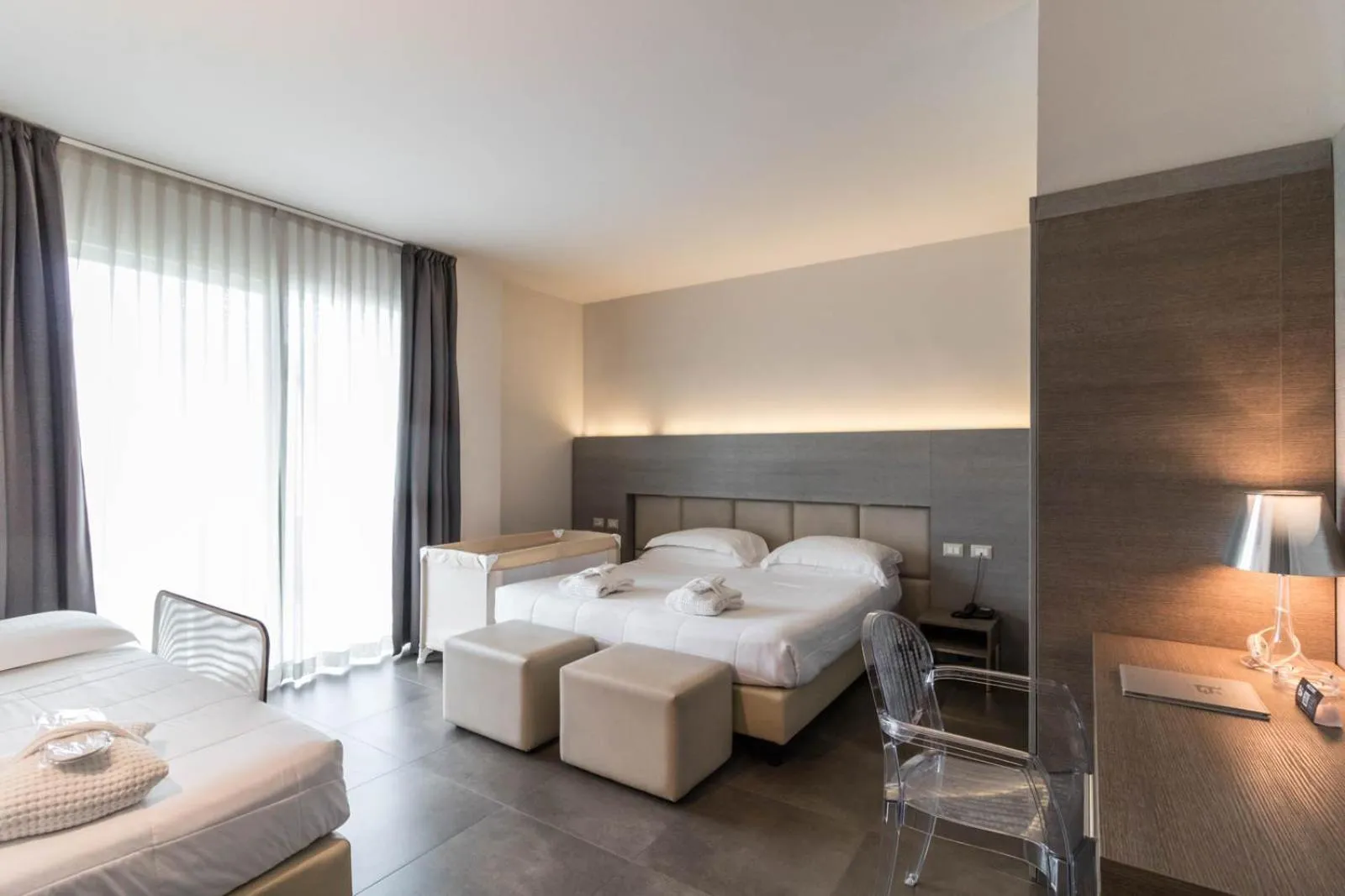 Bedroom, Bed in Bellettini Hotel