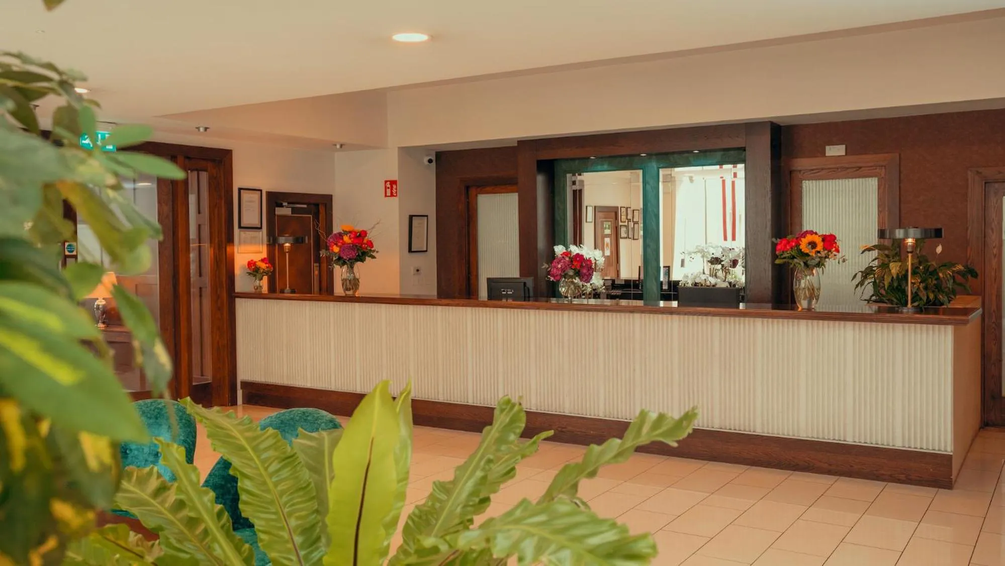 Lobby or reception in Cavan Crystal Hotel