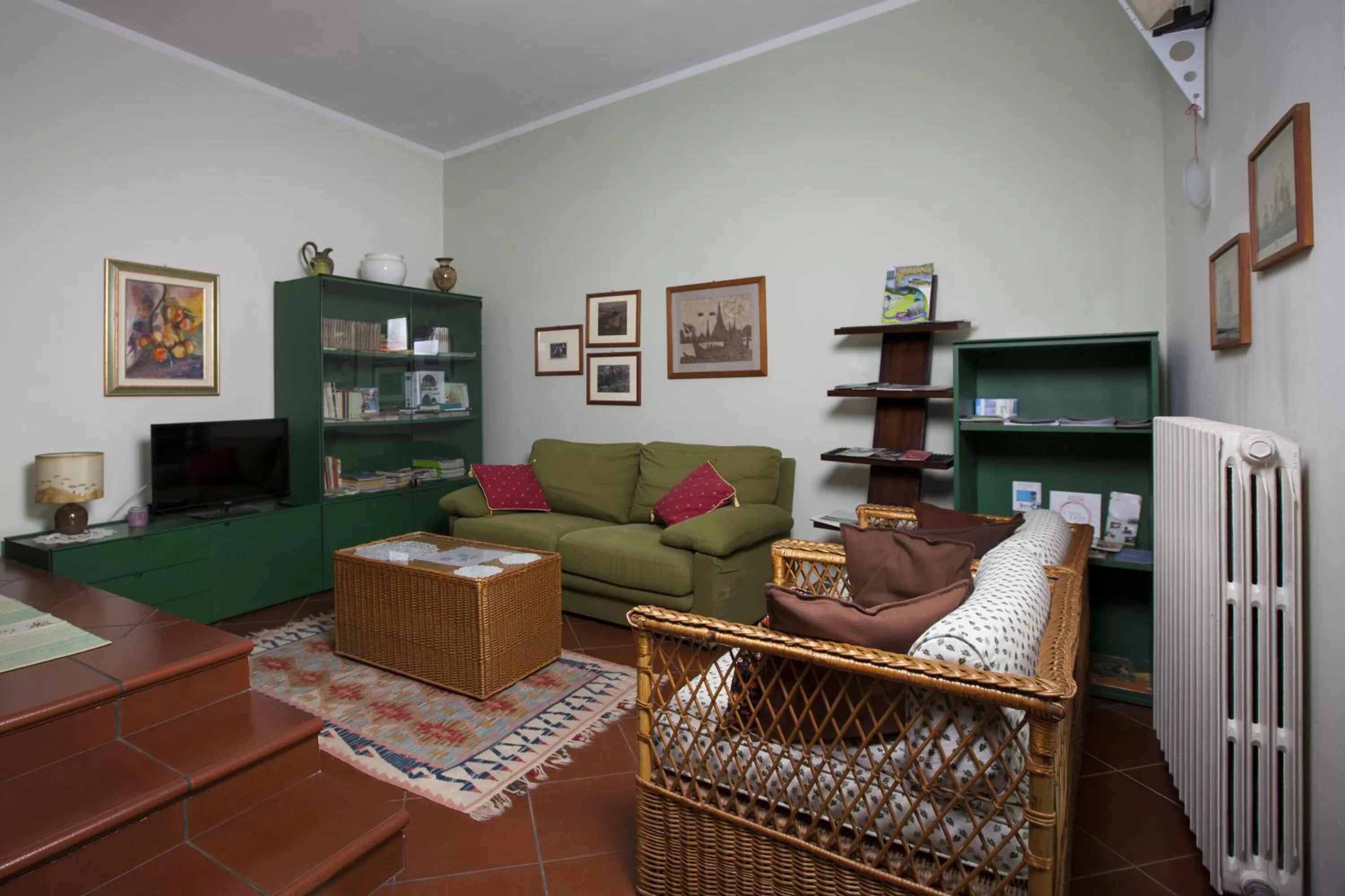 Library, Seating Area in B&B La Rampichina