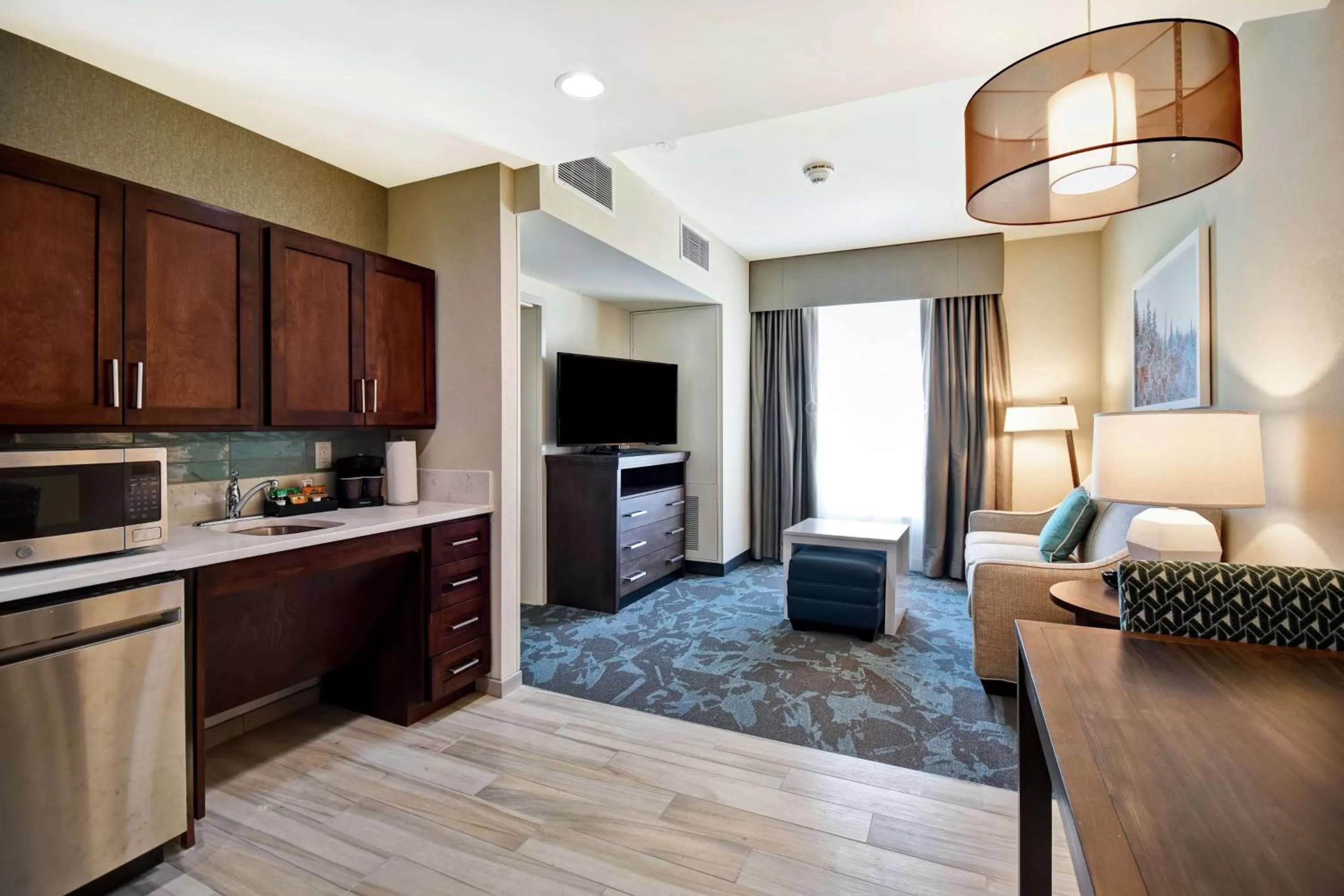Bedroom in Homewood Suites By Hilton Salt Lake City Airport