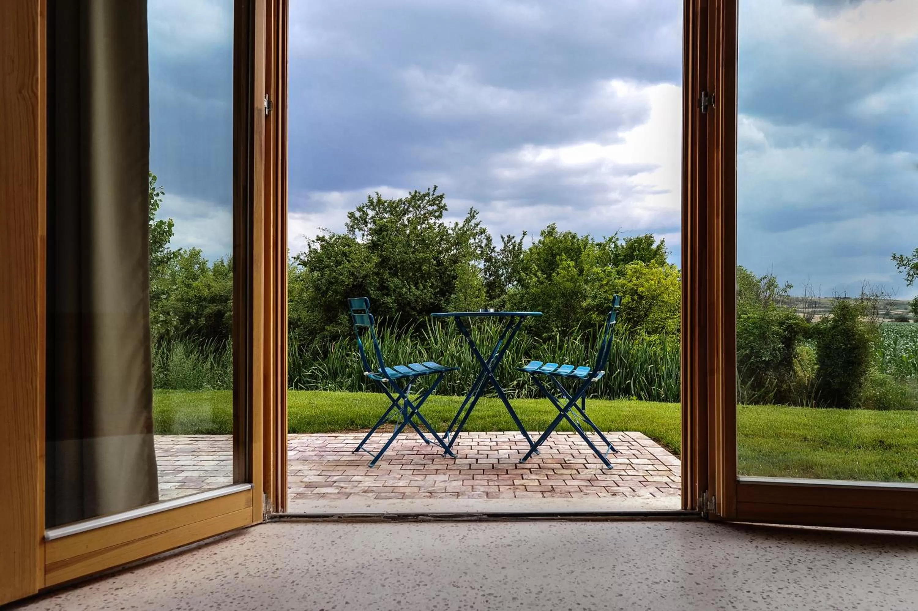 Patio in Hotel Gracanica