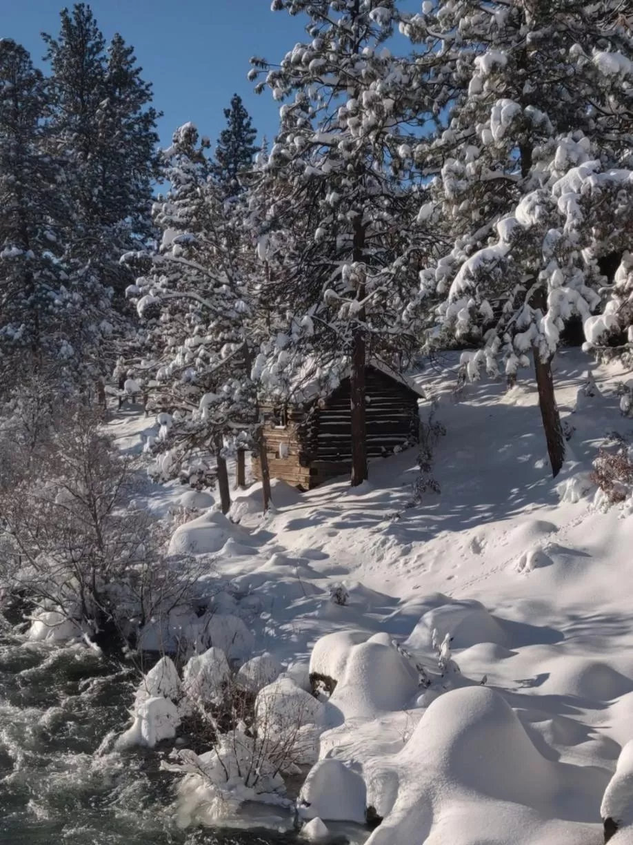 Winter in Riverhouse Lodge