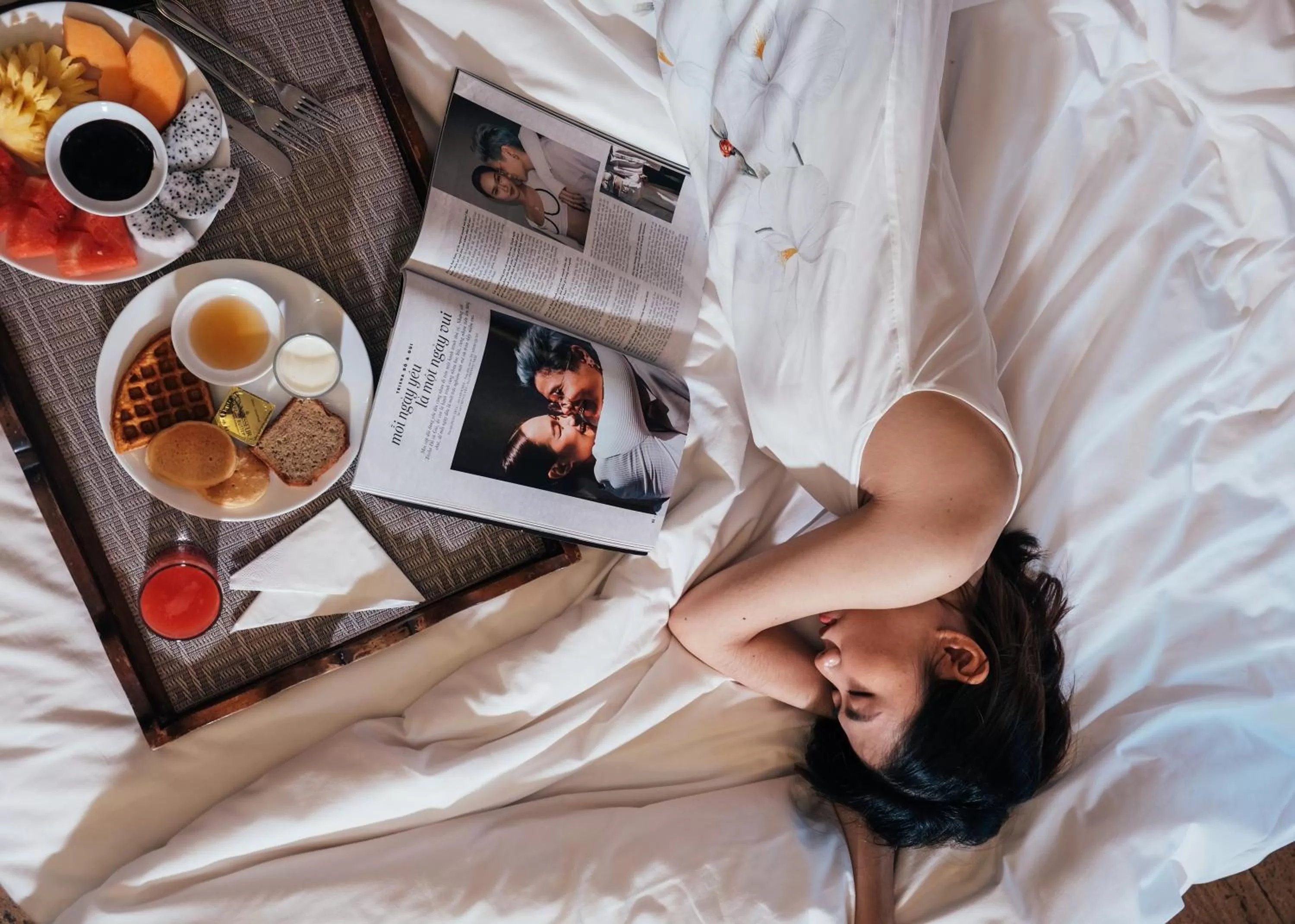 Decorative detail, Bed in Dalat Edensee Lake Resort & Spa