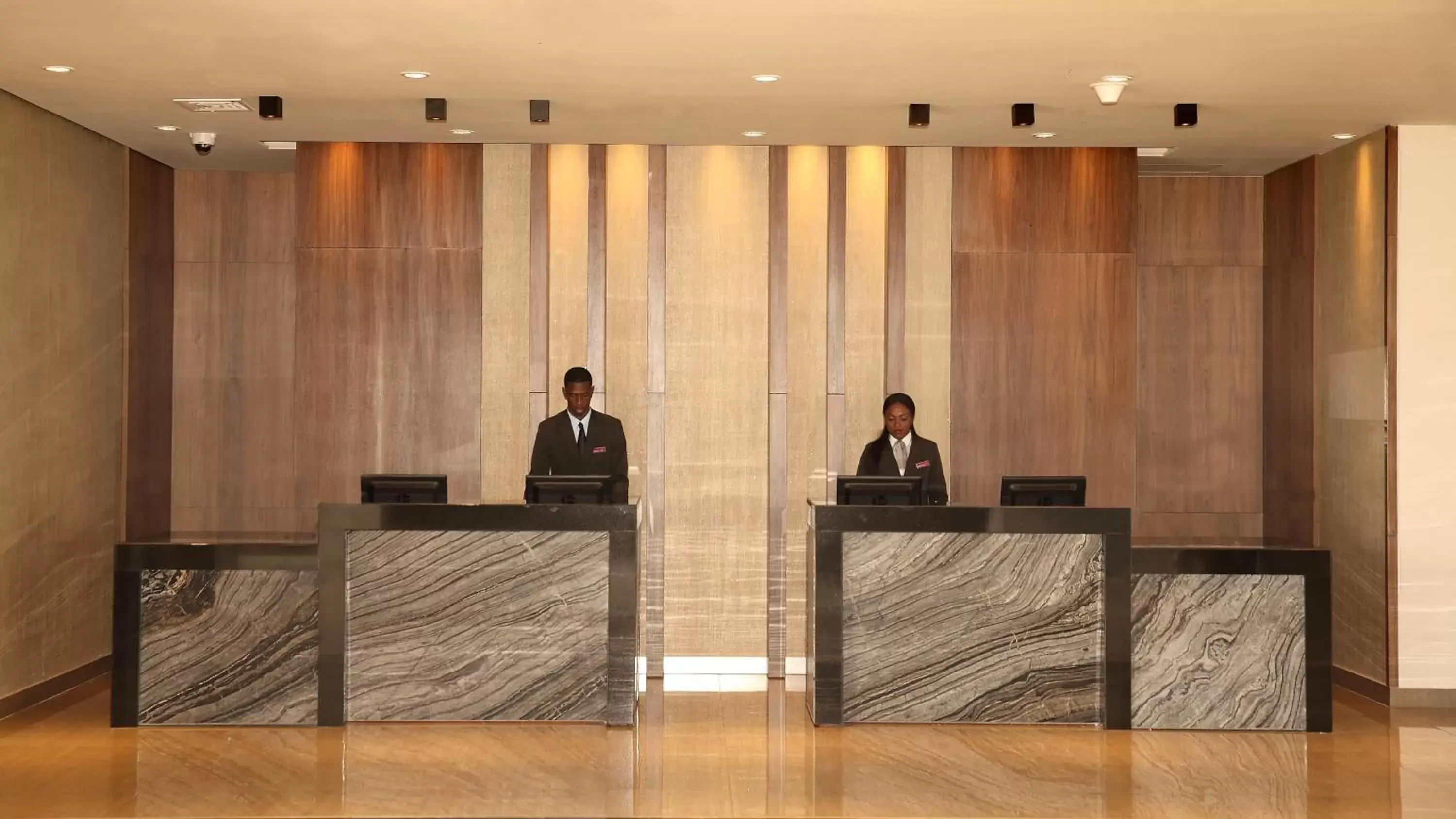 Property building, Lobby/Reception in Crowne Plaza Airport, an IHG Hotel