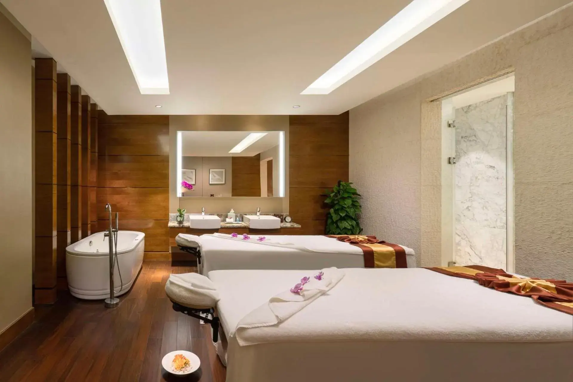 Spa and wellness centre/facilities, Bathroom in Kempinski Hotel Taiyuan