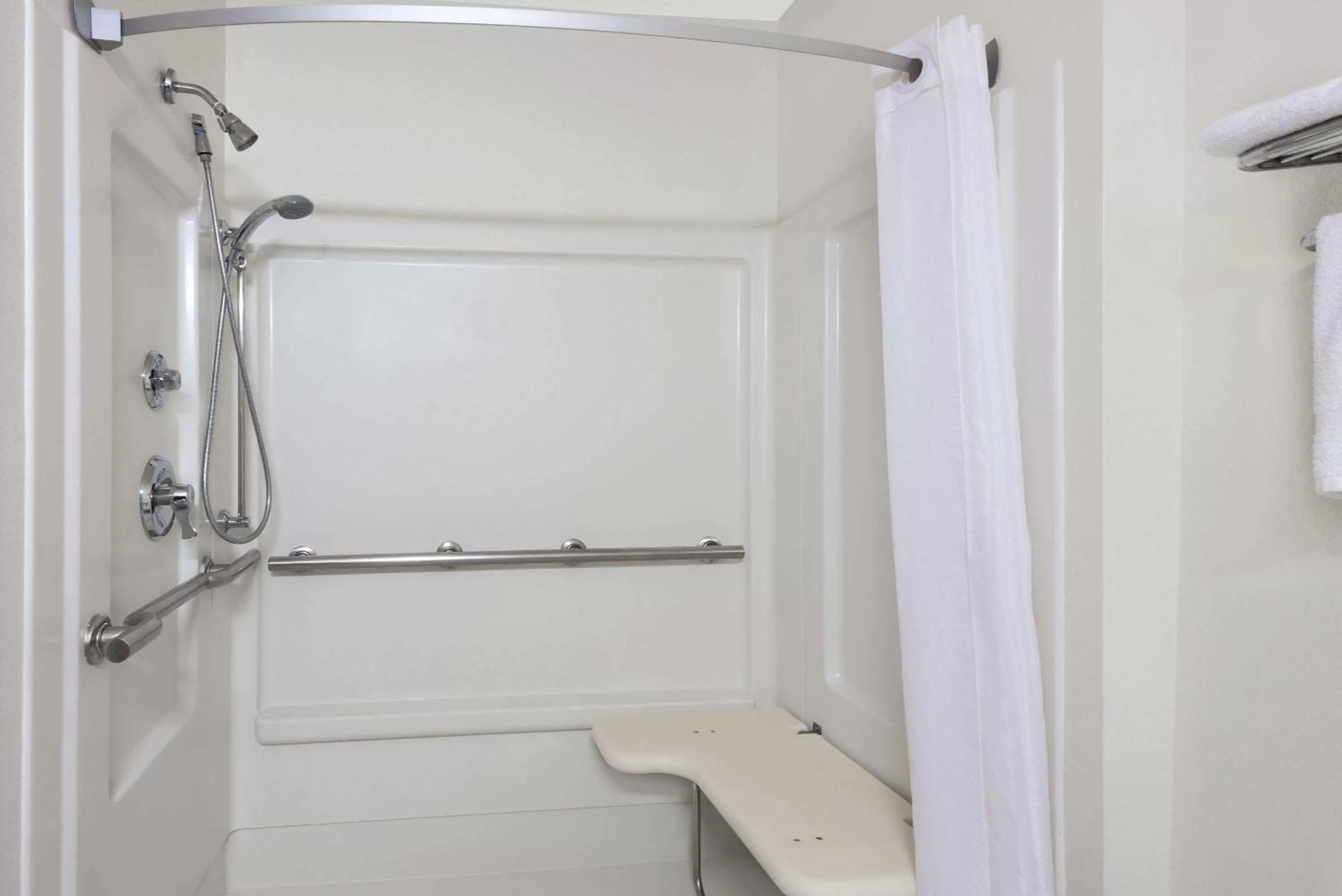 Shower in Super 8 by Wyndham Kent/Akron Area