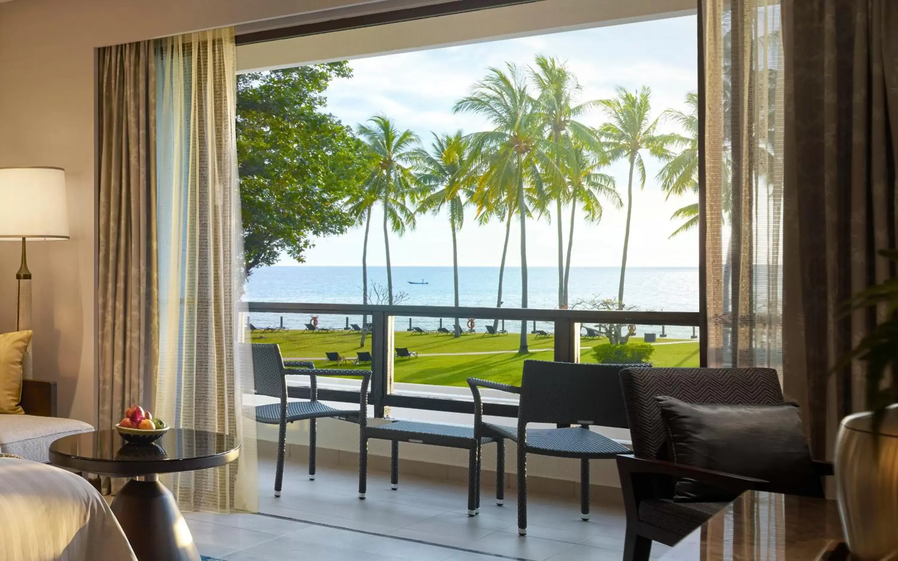 Balcony/Terrace in Shangri-La Tanjung Aru, Kota Kinabalu