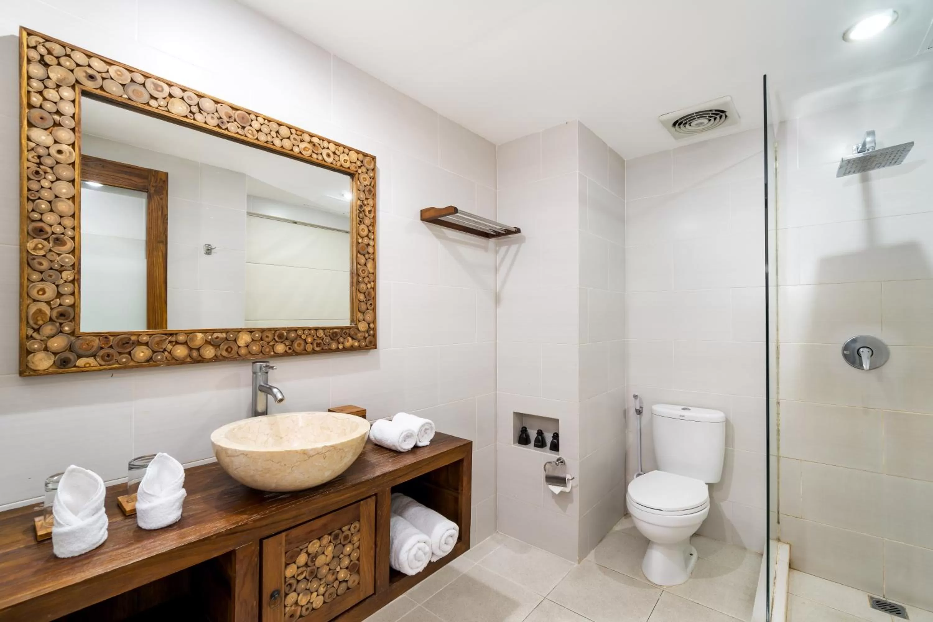 Shower in Mayura Ubud Retreat