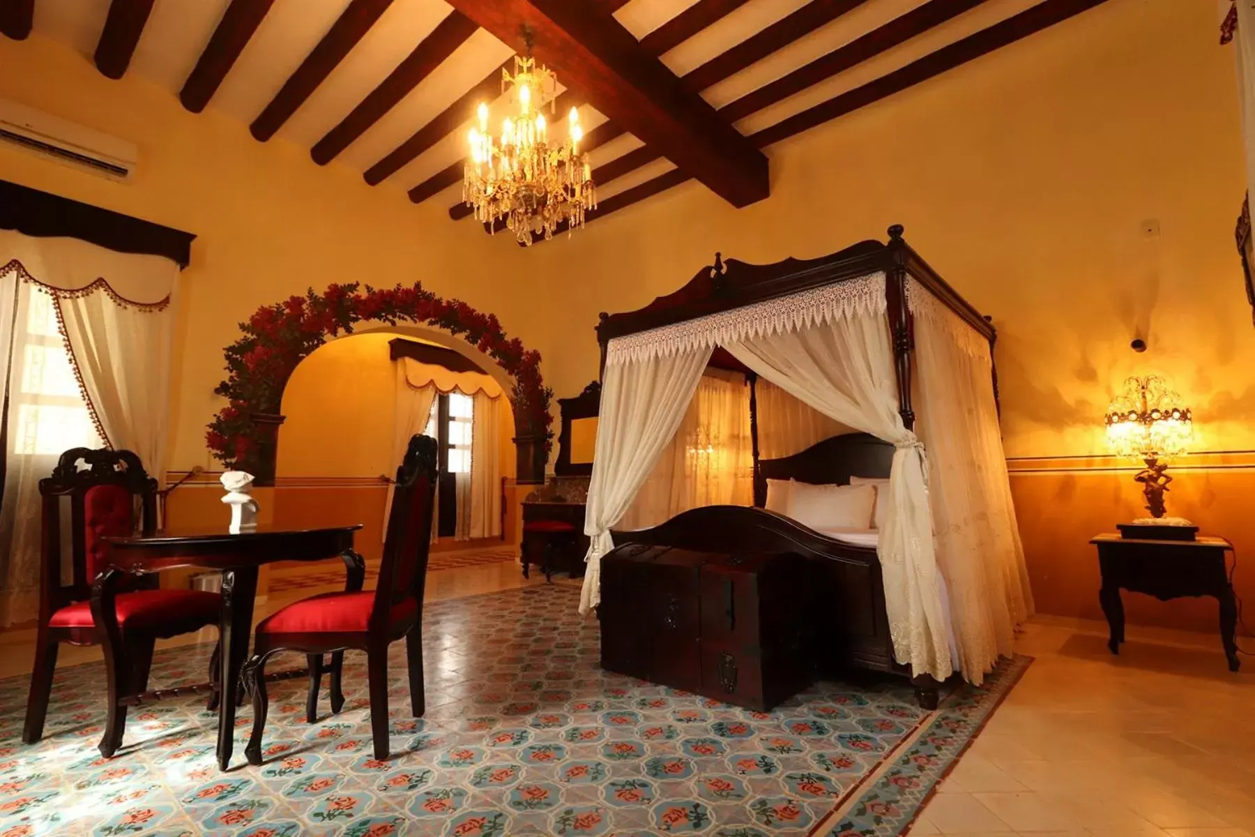 Bed in Hacienda Kaan Ac Bed in Hacienda Kaan Ac