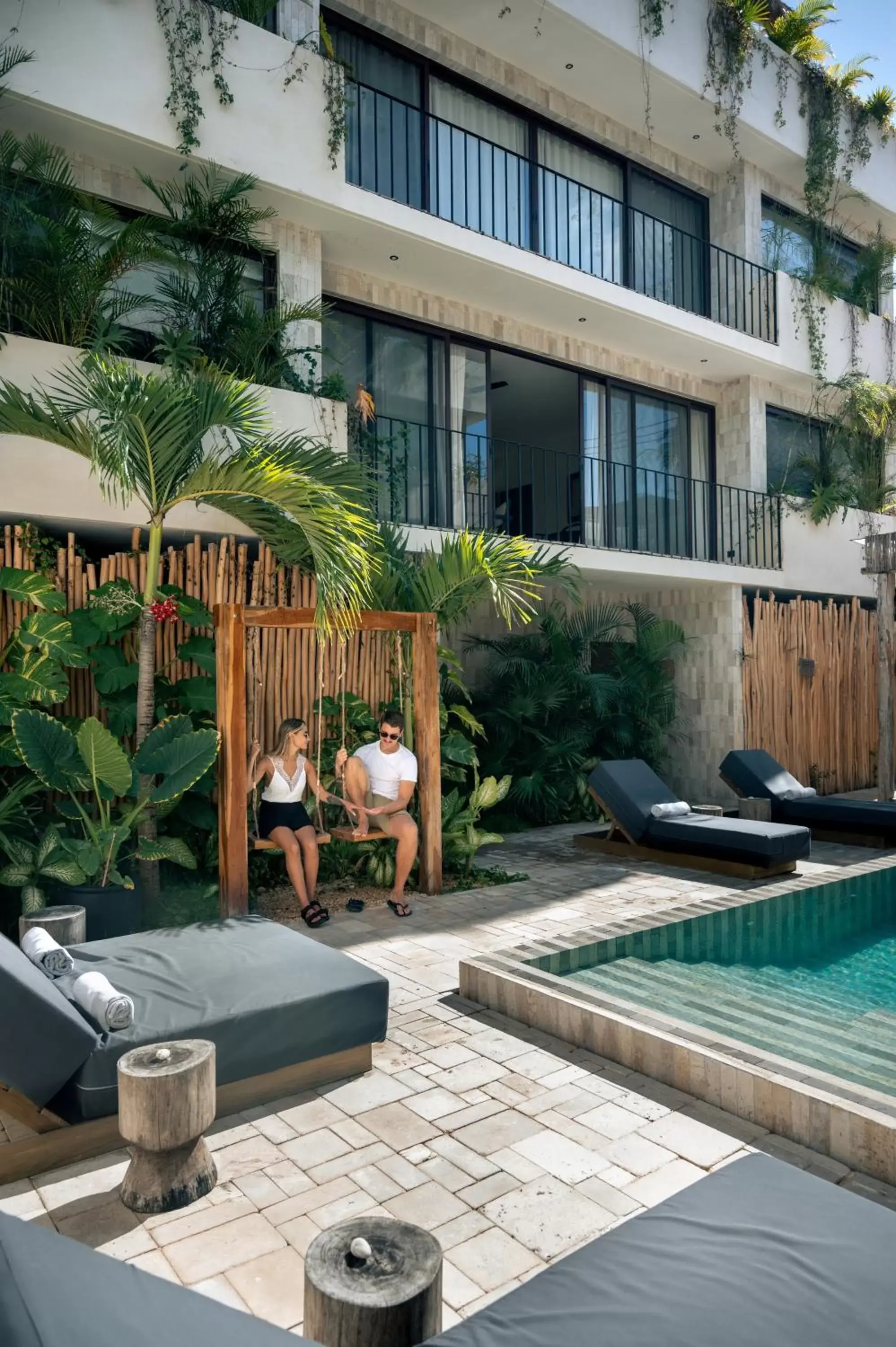 Property building, Swimming Pool in Majaro Hotel Tulum