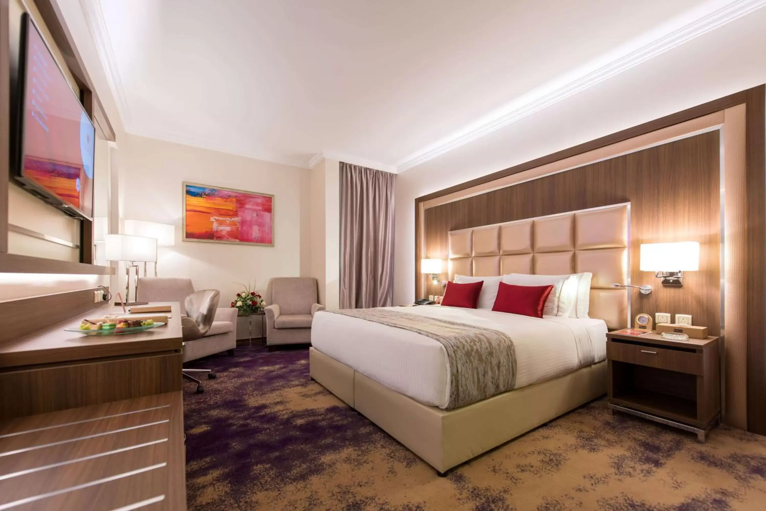 Bedroom, Bed in Ramada by Wyndham Continental Jeddah