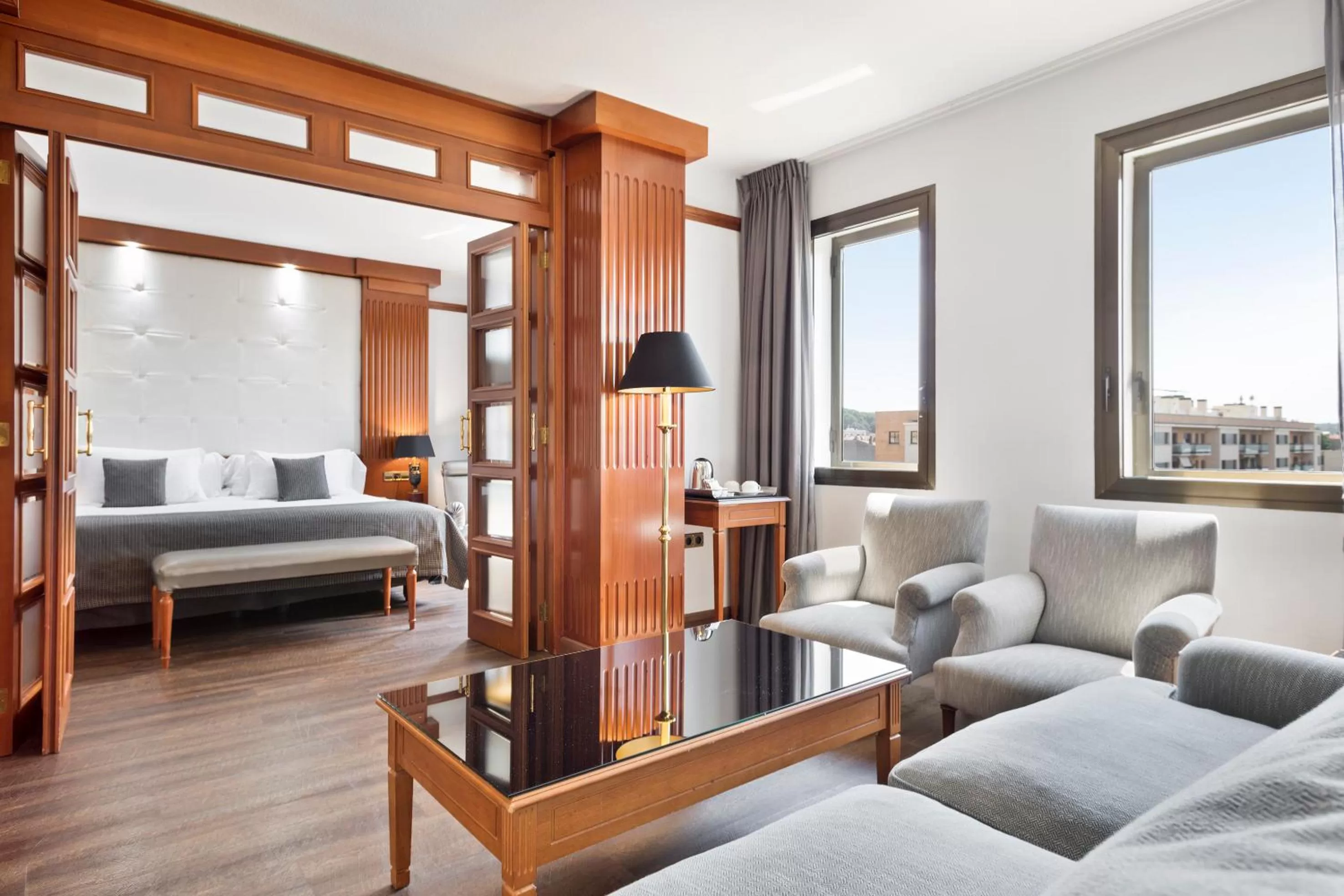 Bed in Best Western Premier CMC Girona