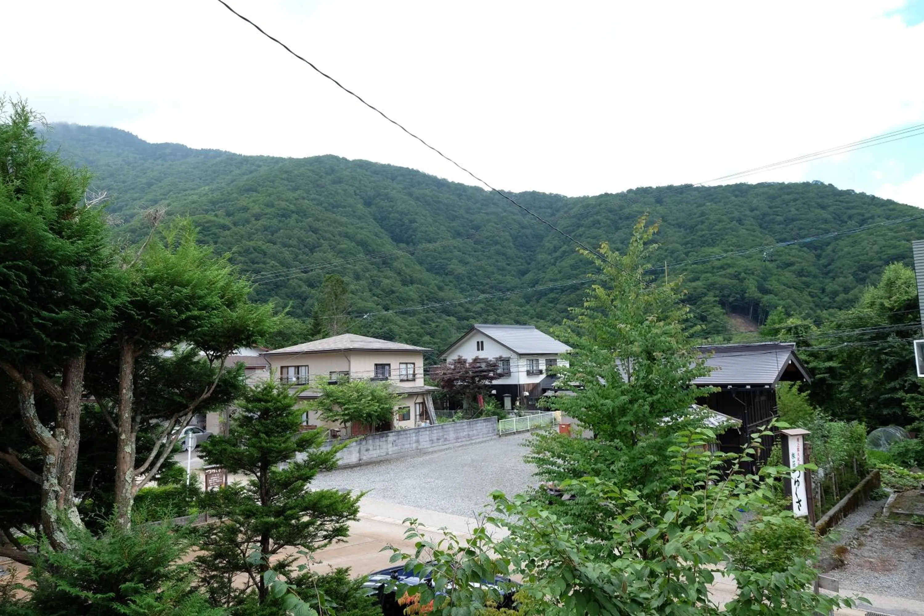Mountain view in Tsuyukusa