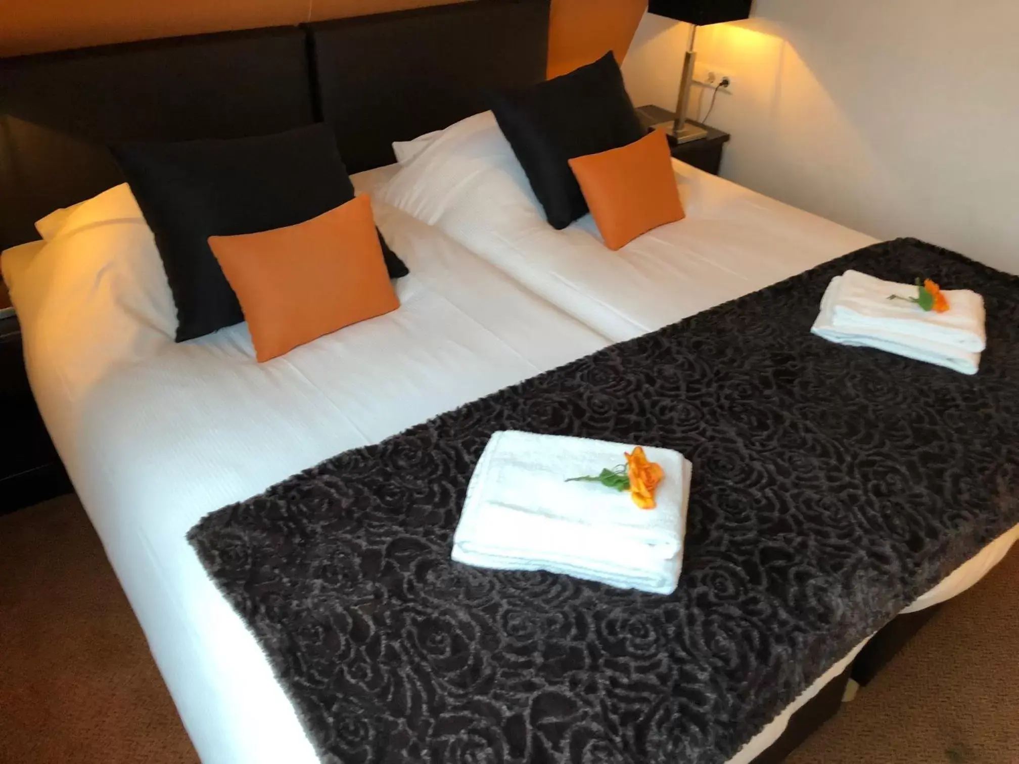 Bed in Hotel de Keizerskroon Hoorn