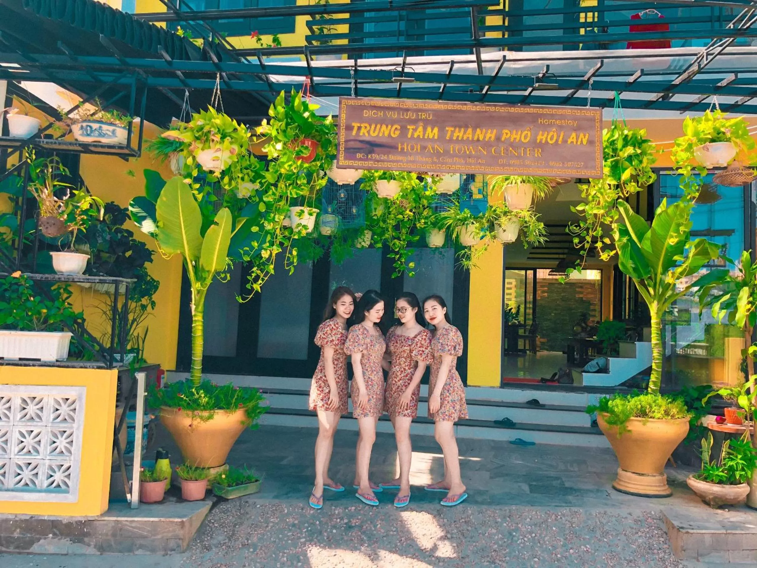 Day in hoi an center town