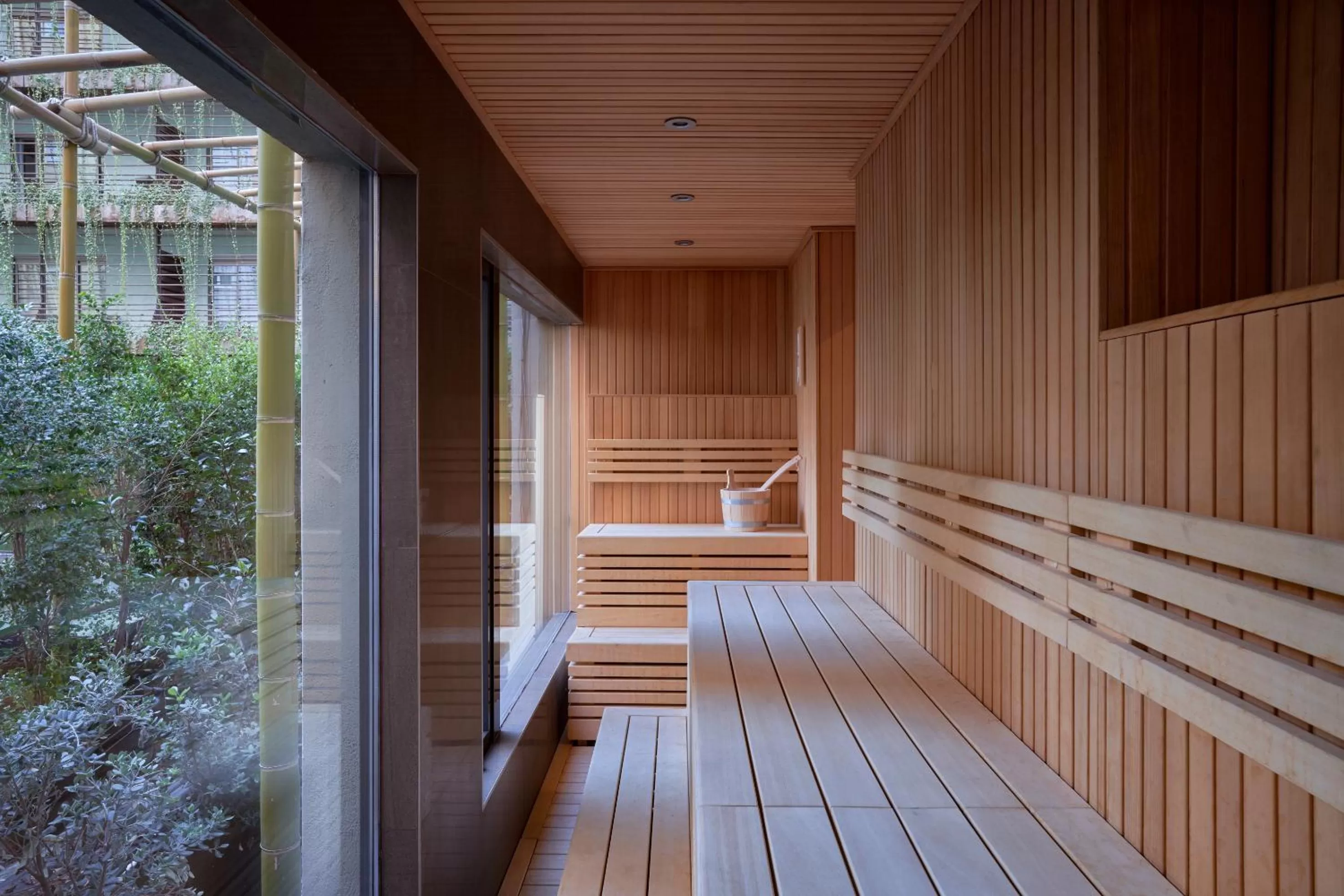 Sauna in Sir Victor Hotel, part of Sircle Collection