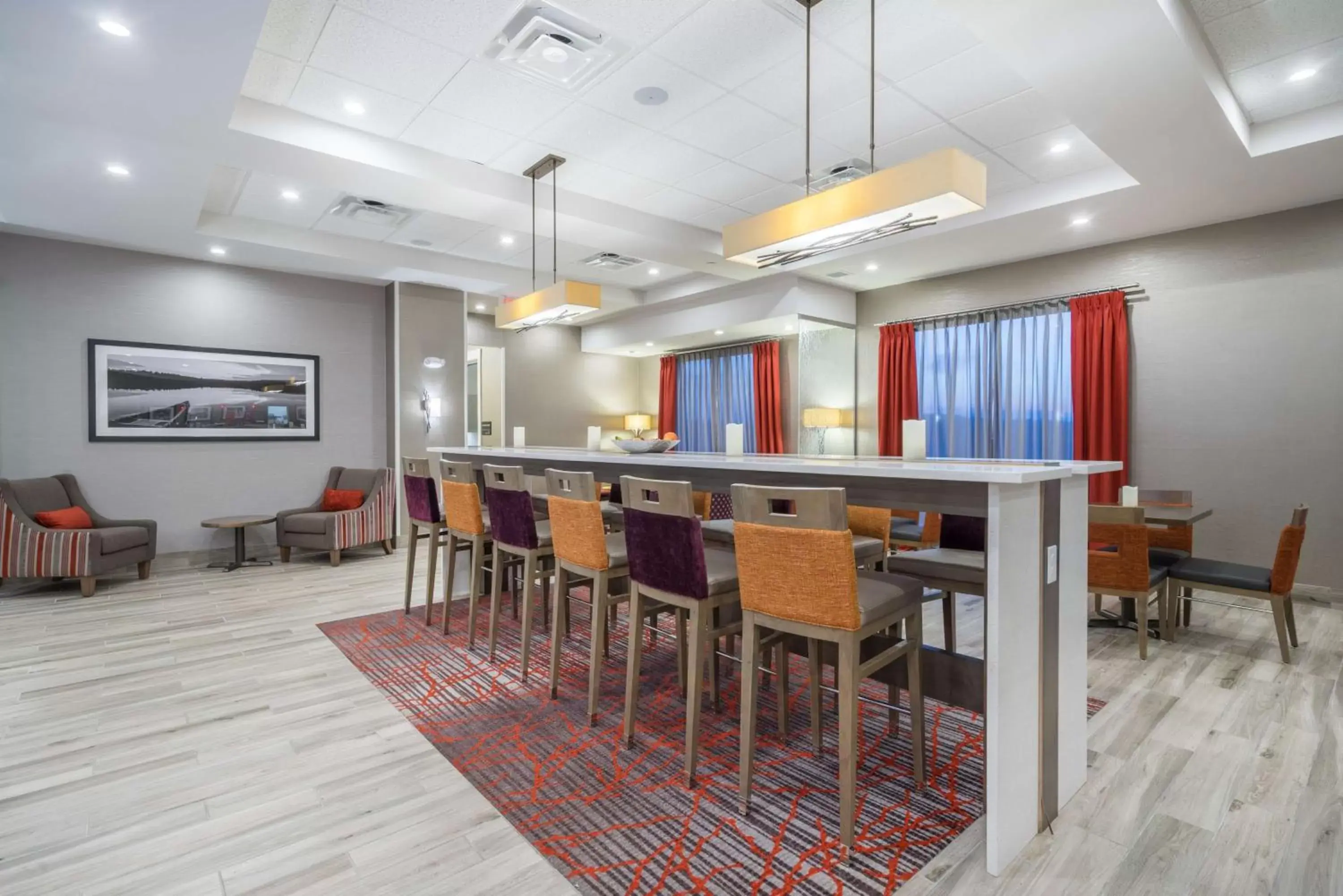 Lobby or reception in Hampton Inn by Hilton Oxford, ME