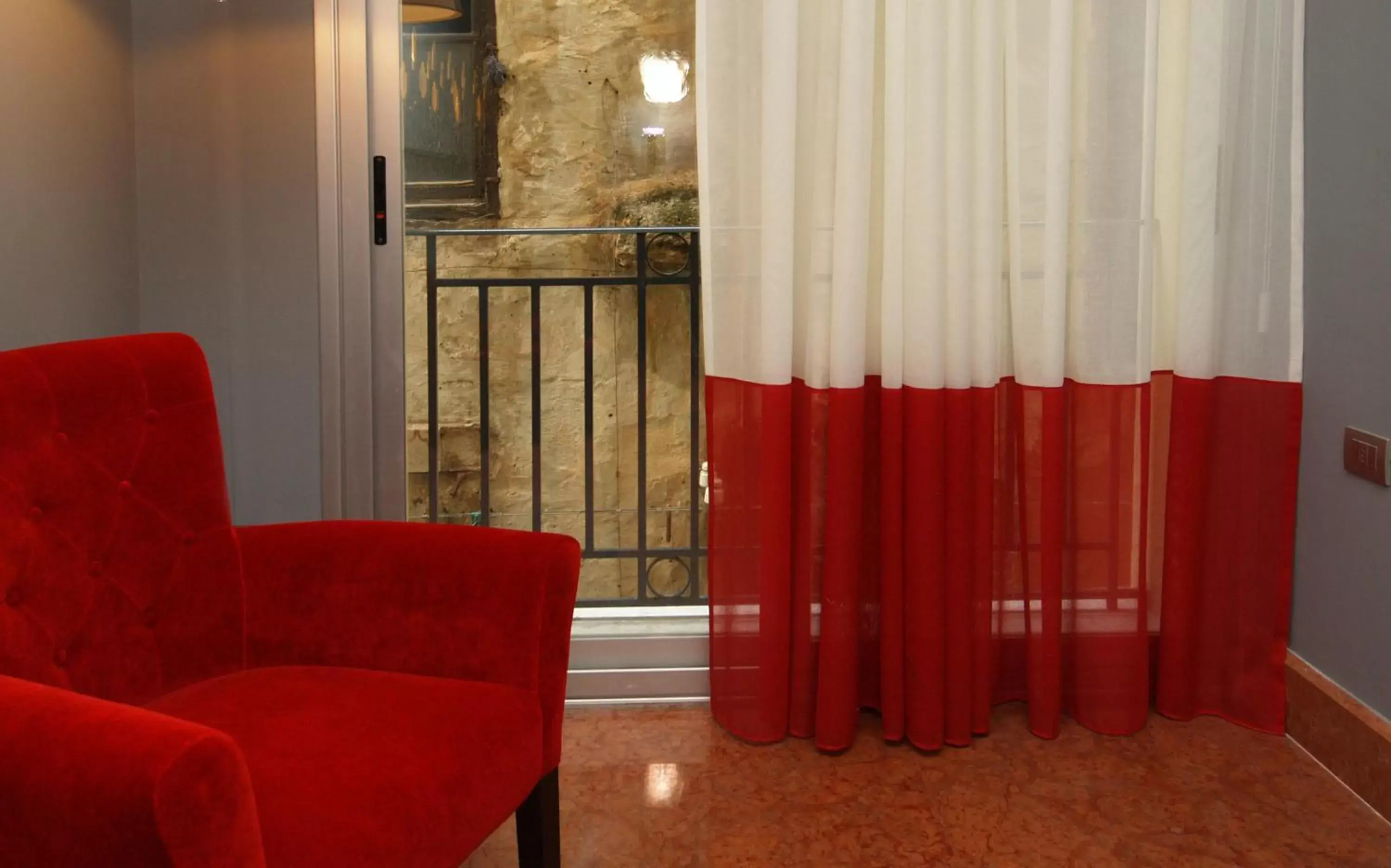 Decorative detail, Seating Area in Hotel Porta Felice & Spa