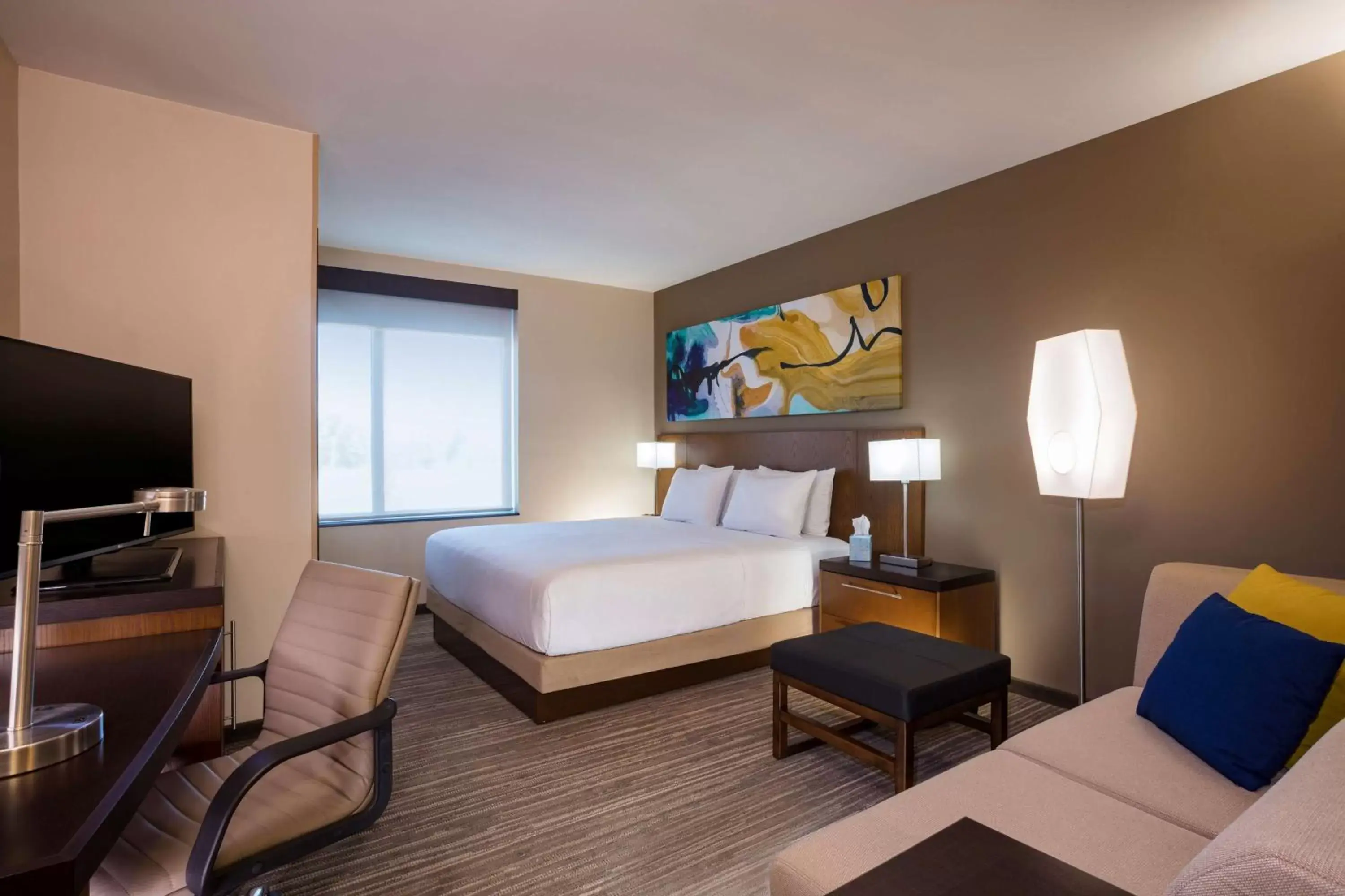 Photo of the whole room, Bed in Hyatt Place Aguascalientes Bonaterra Photo of the whole room, Bed in Hyatt Place Aguascalientes Bonaterra