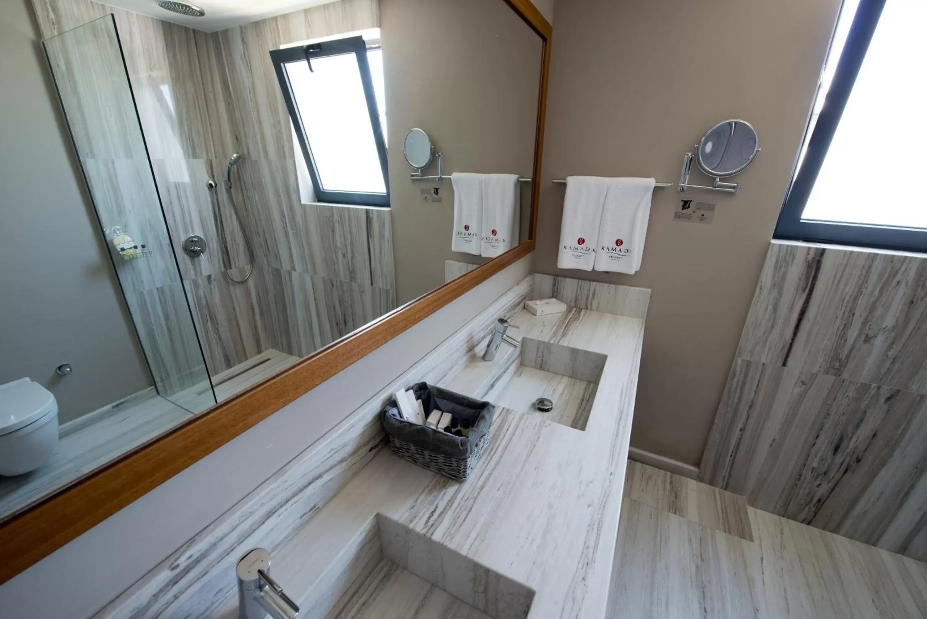 Shower, Bathroom in Ramada Resort by Wyndham Bodrum
